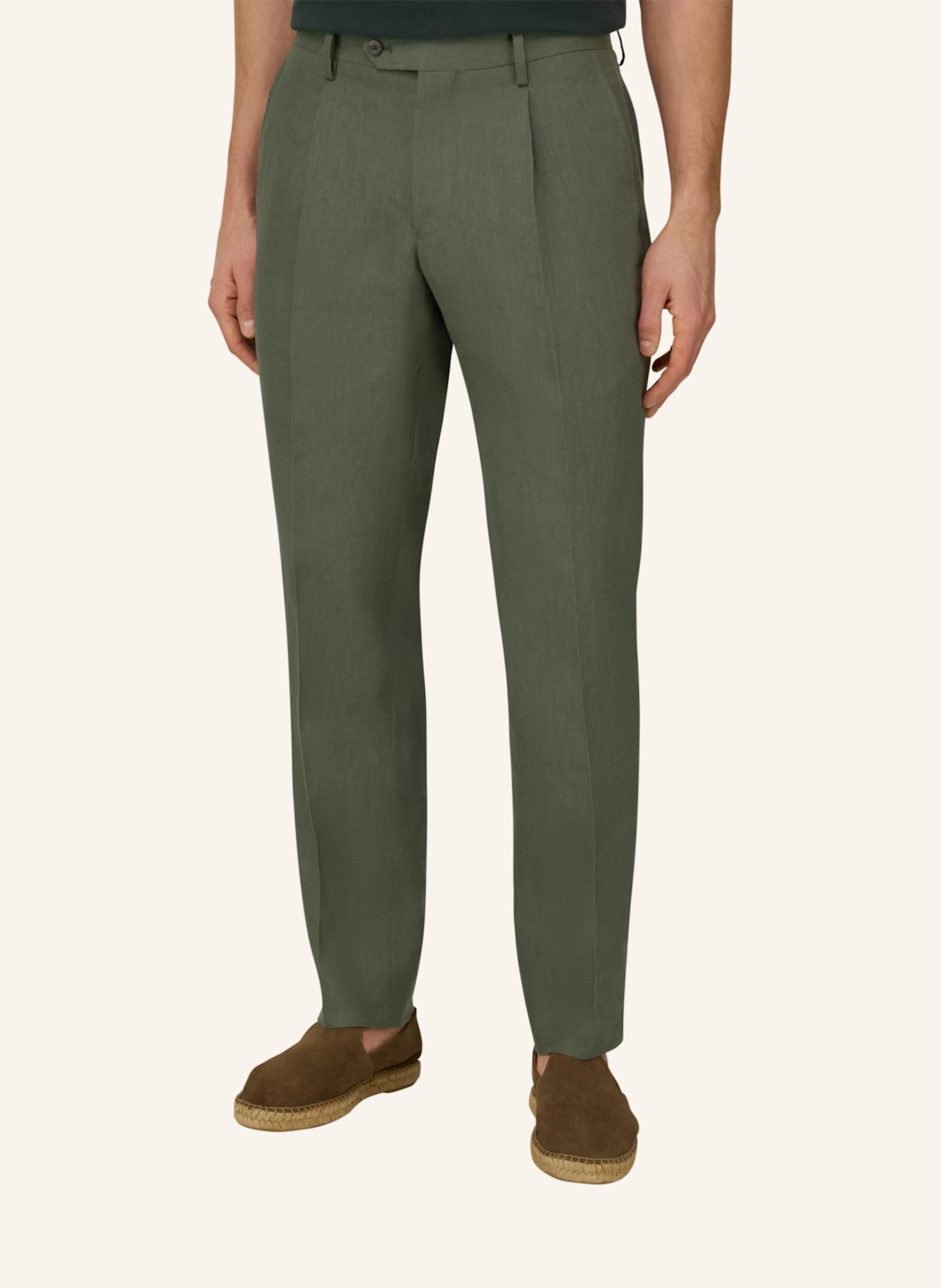 BOGGI MILANO Broek: GROEN