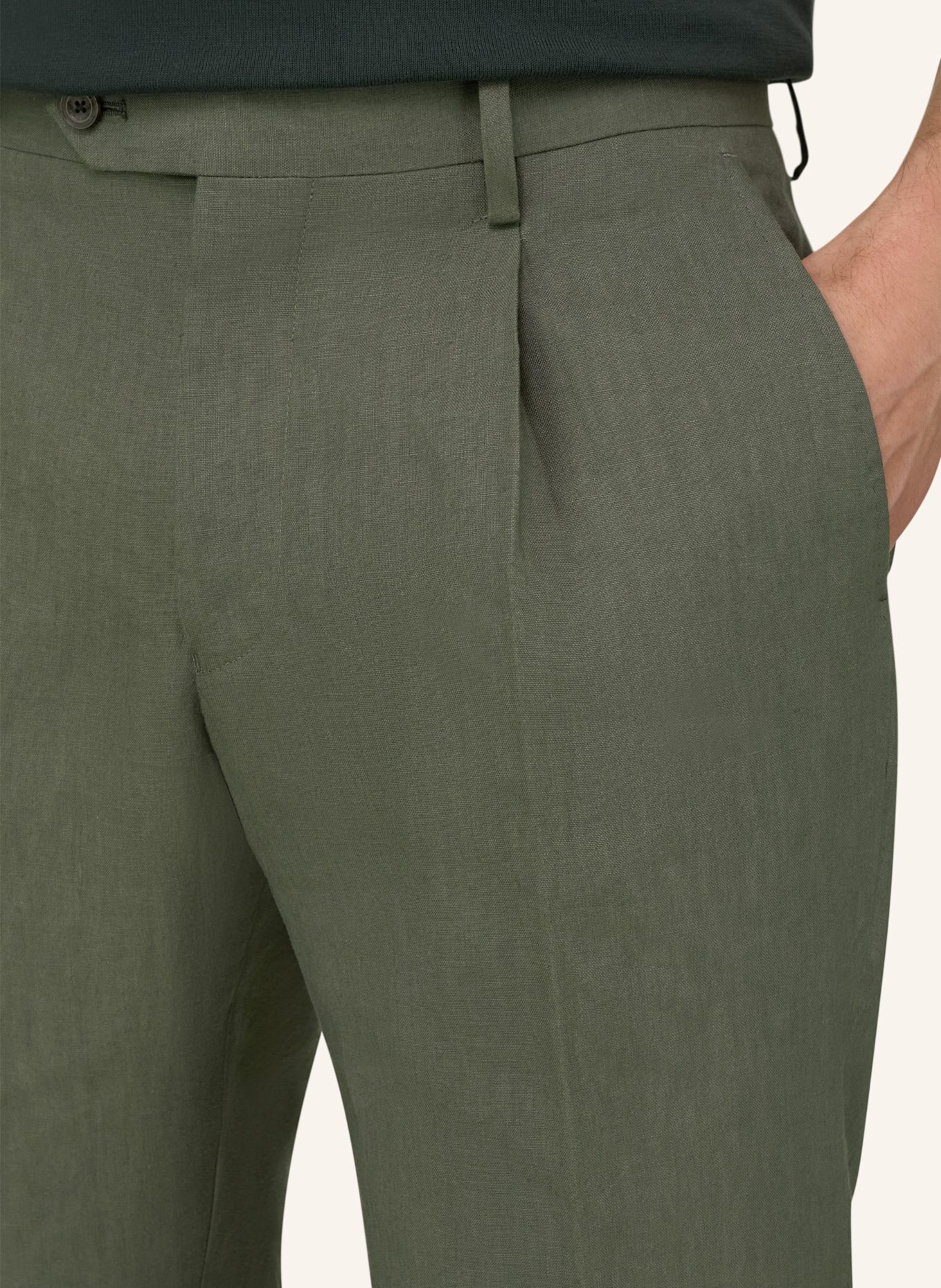 BOGGI MILANO Broek: GROEN