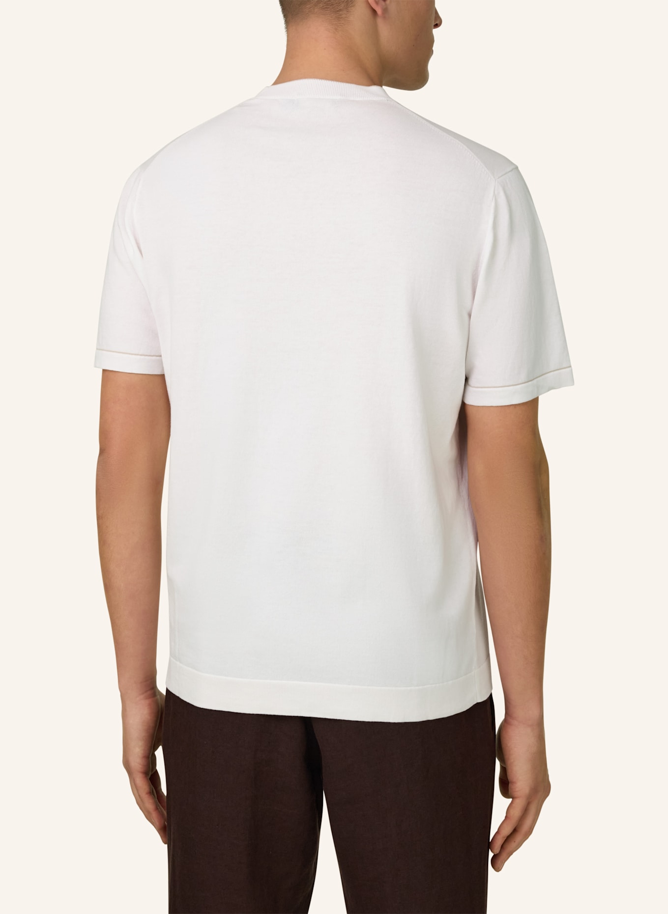 BOGGI MILANO Pullover: WIT