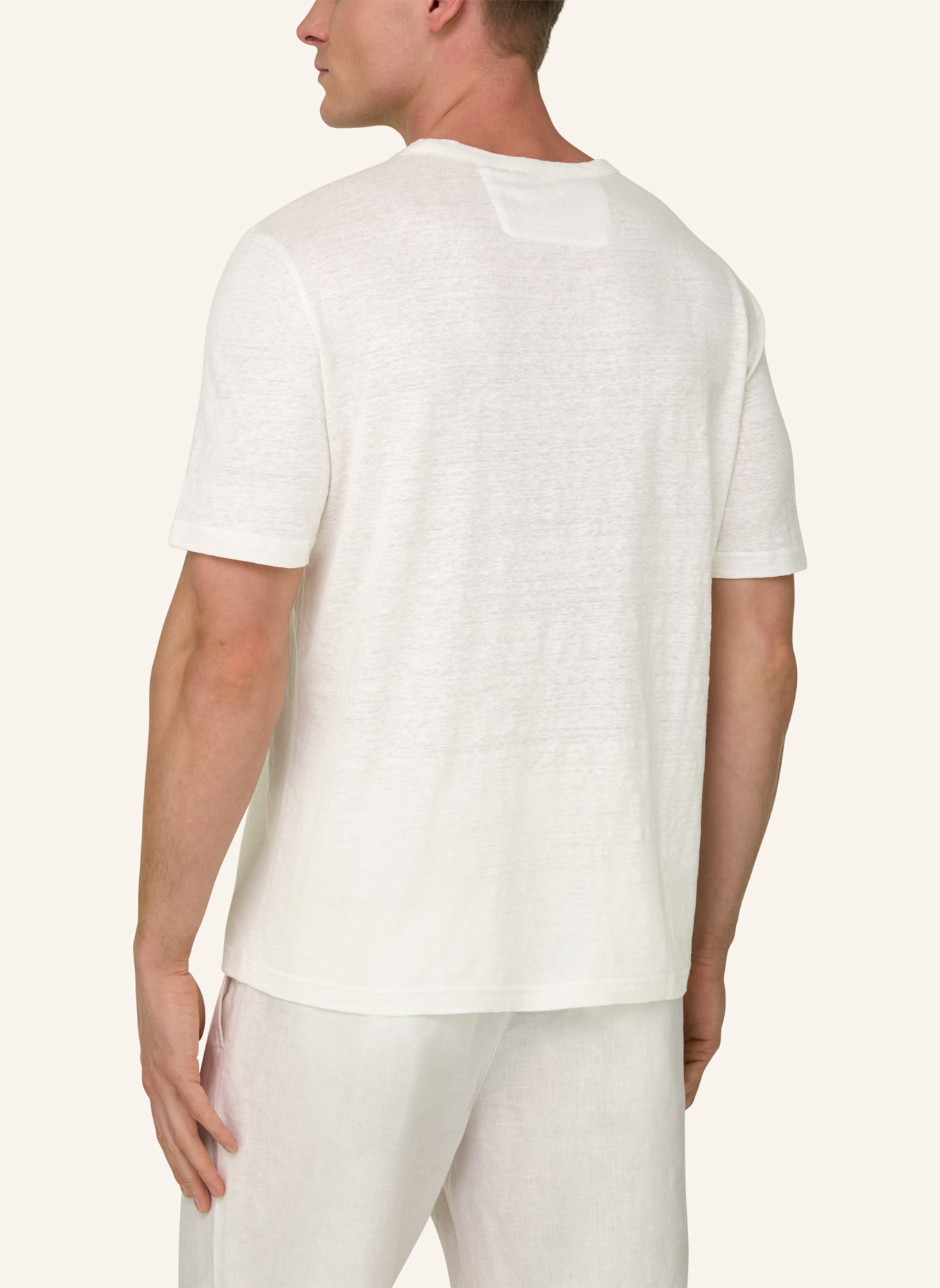 BOGGI MILANO T-Shirt: WEISS