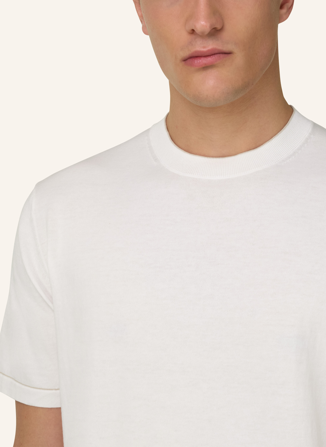 BOGGI MILANO Pullover: WIT