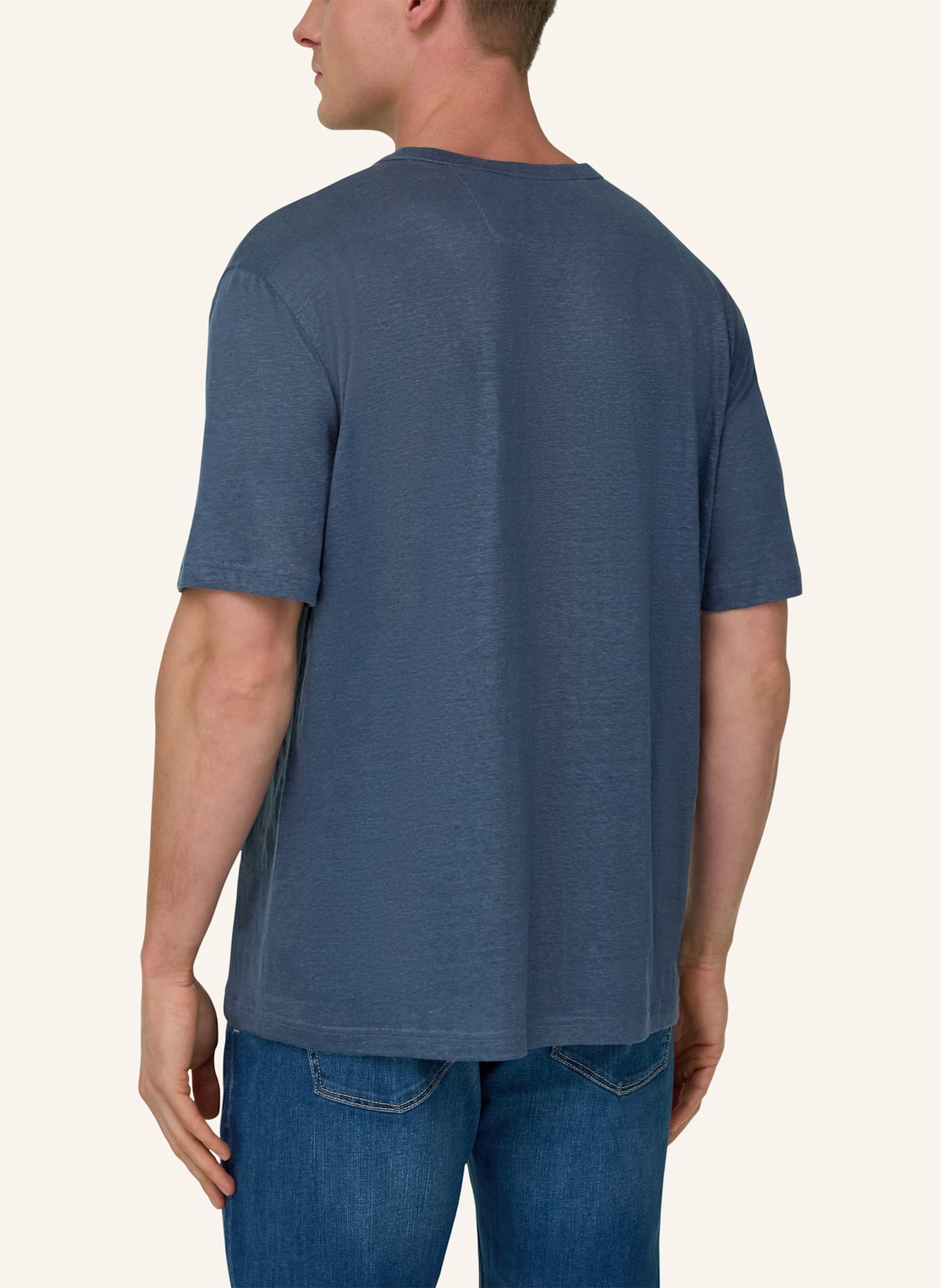 BOGGI MILANO T-Shirt: BLAU
