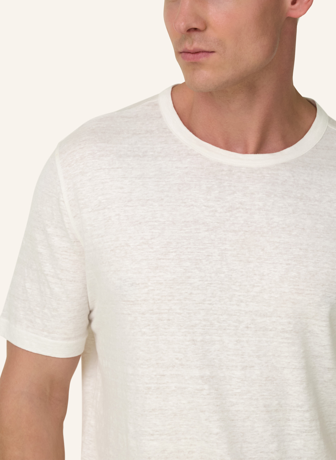 BOGGI MILANO T-Shirt: WEISS
