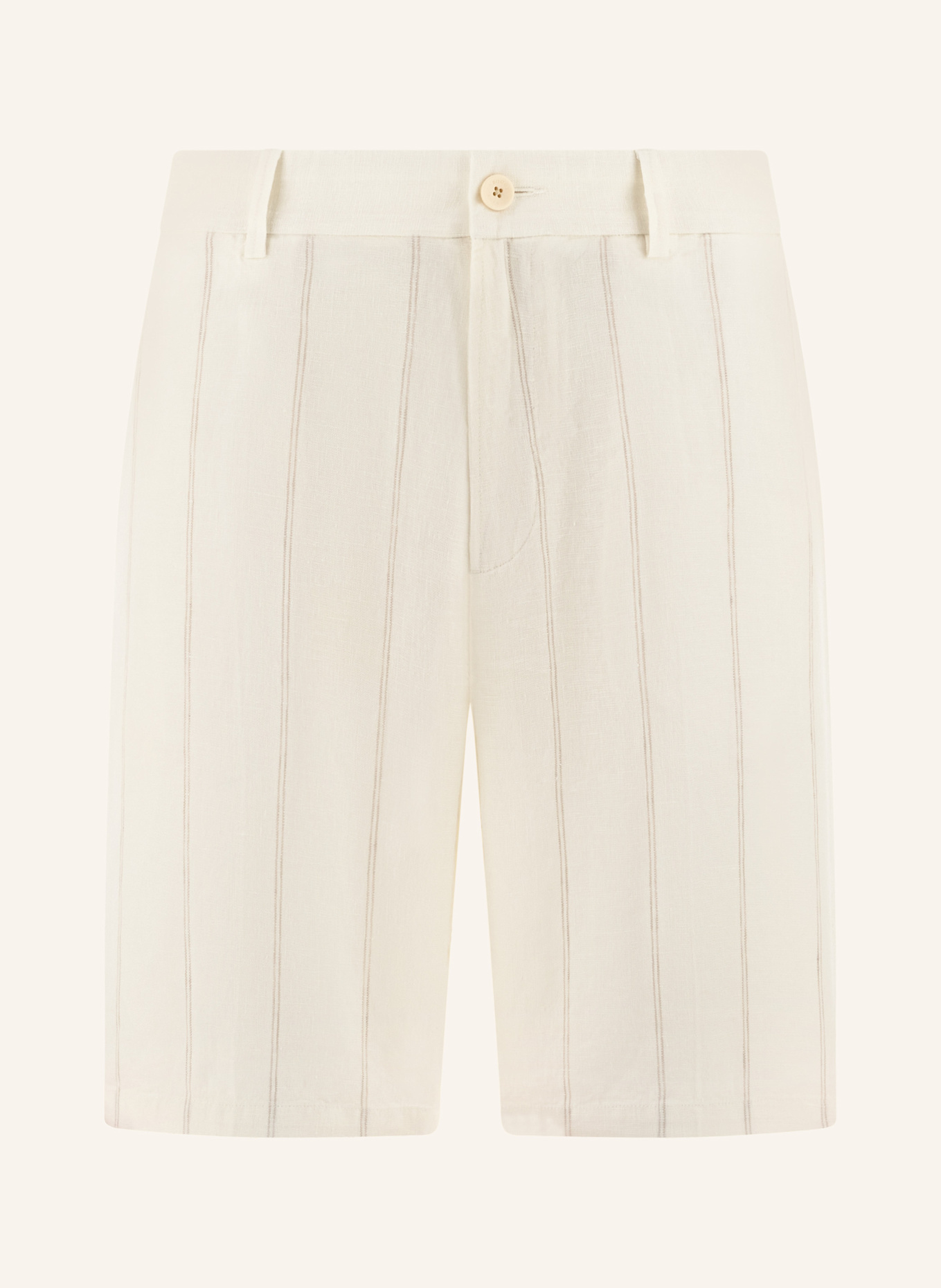 BOGGI MILANO Bermudahose: WEISS