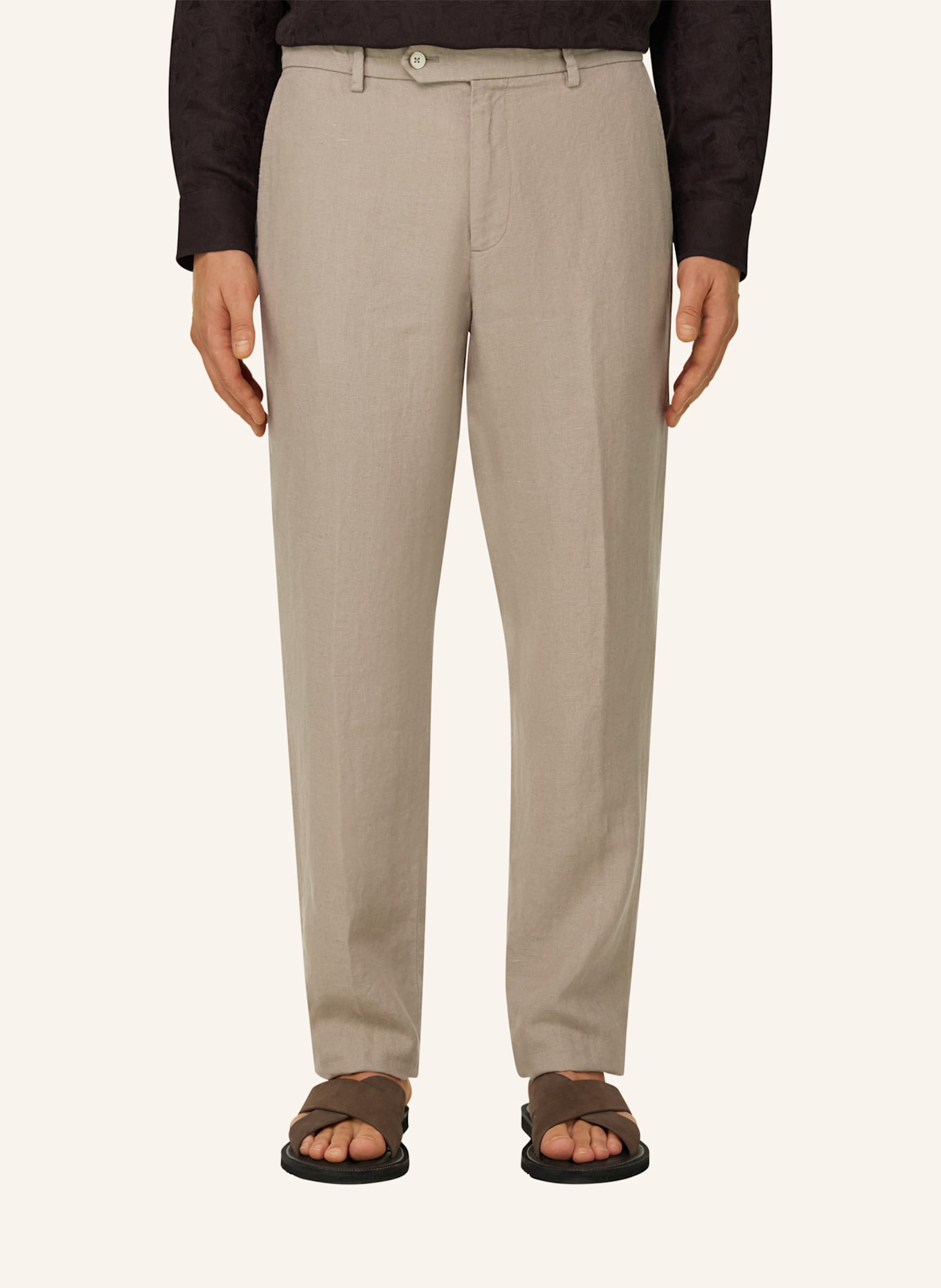 BOGGI MILANO corduroybroek: GRIJS