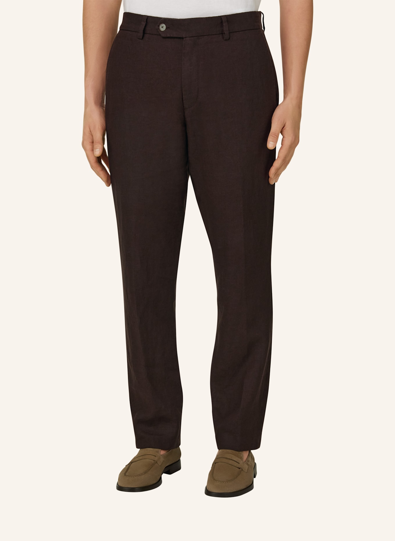 BOGGI MILANO corduroybroek: BRUIN