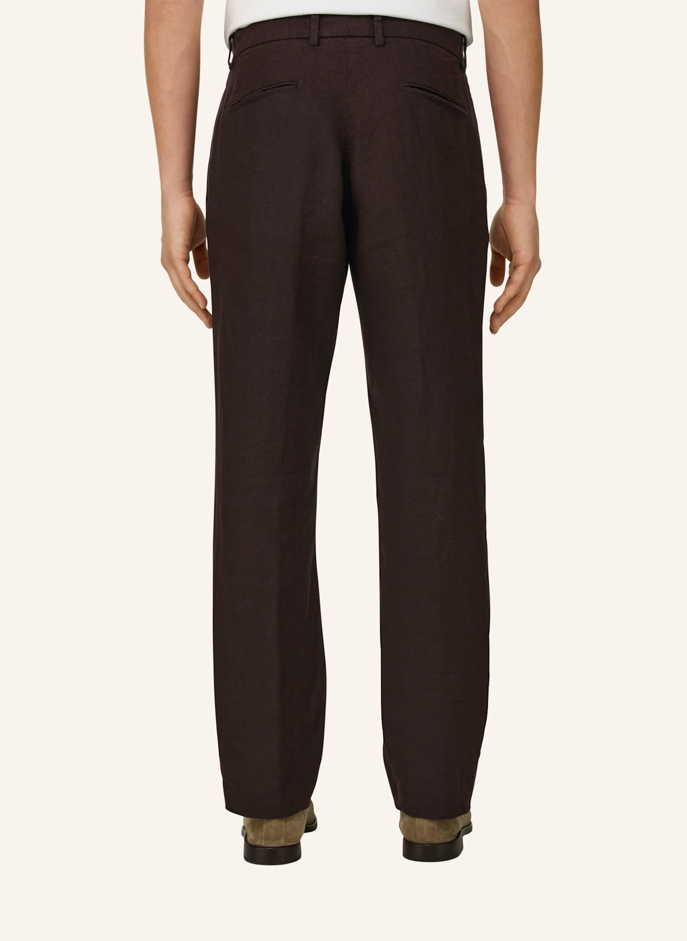 BOGGI MILANO corduroybroek: BRUIN