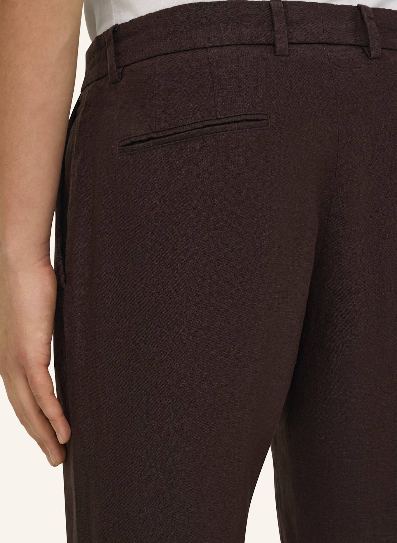 BOGGI MILANO corduroybroek: BRUIN