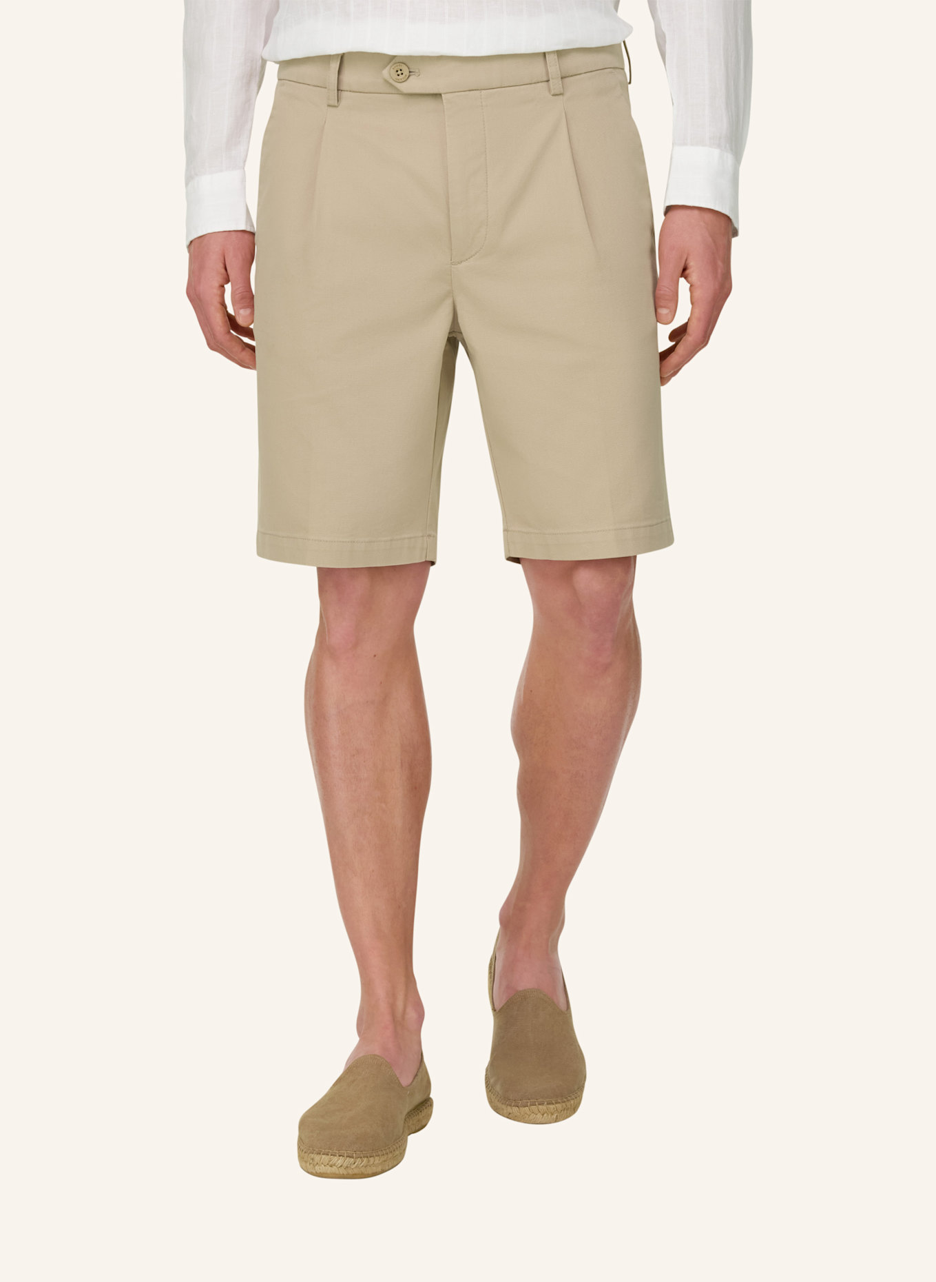 BOGGI MILANO Bermudahose: BRAUN