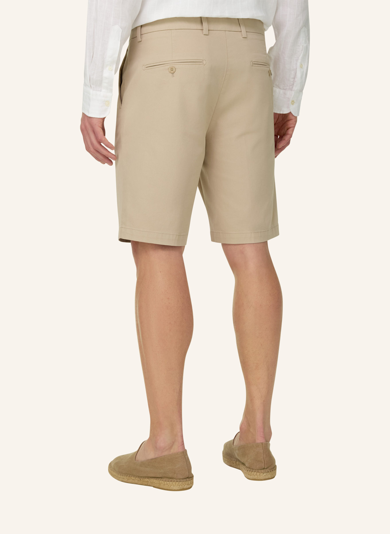 BOGGI MILANO Bermudahose: BRAUN