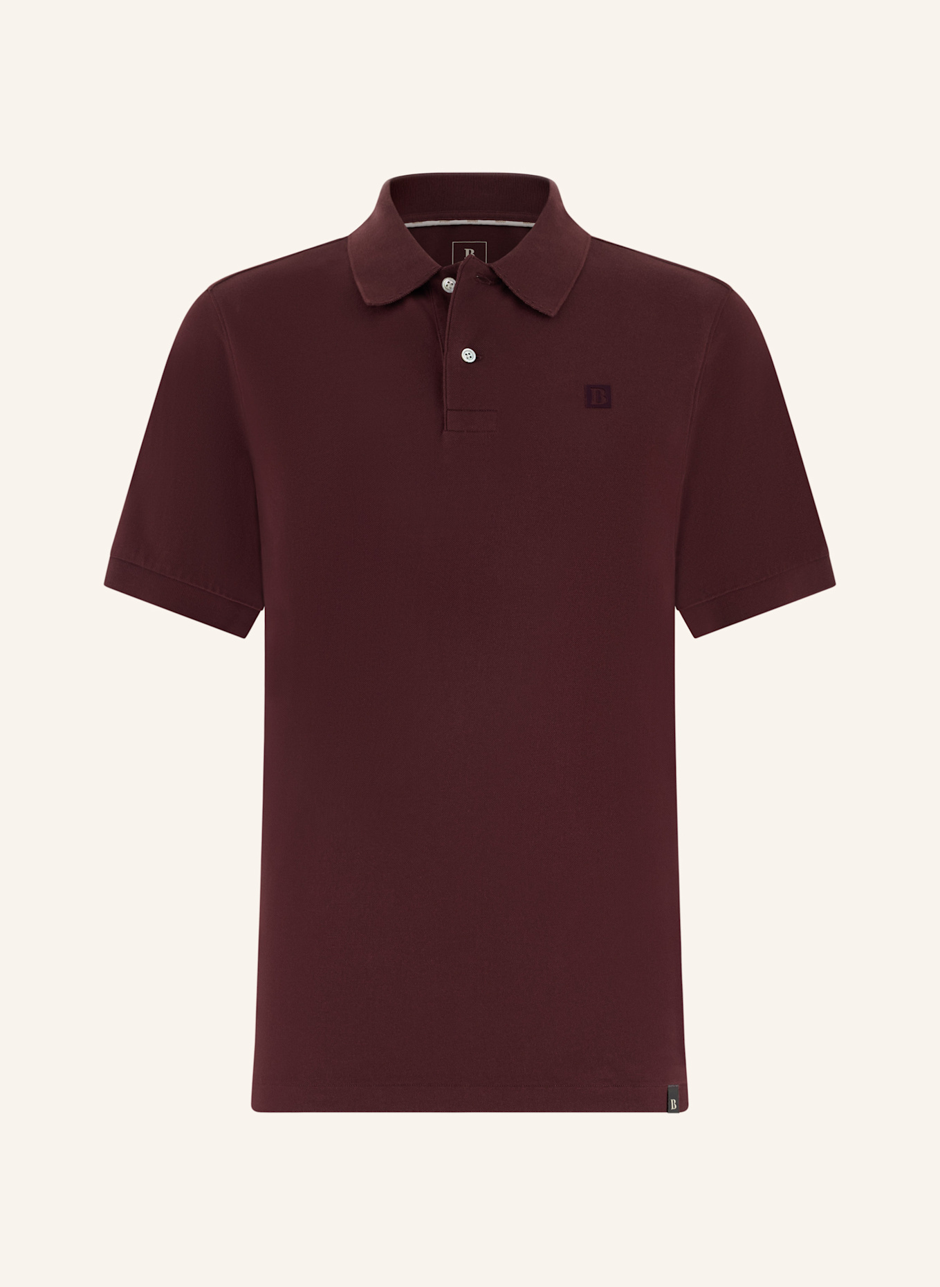 BOGGI MILANO Poloshirt: ROT