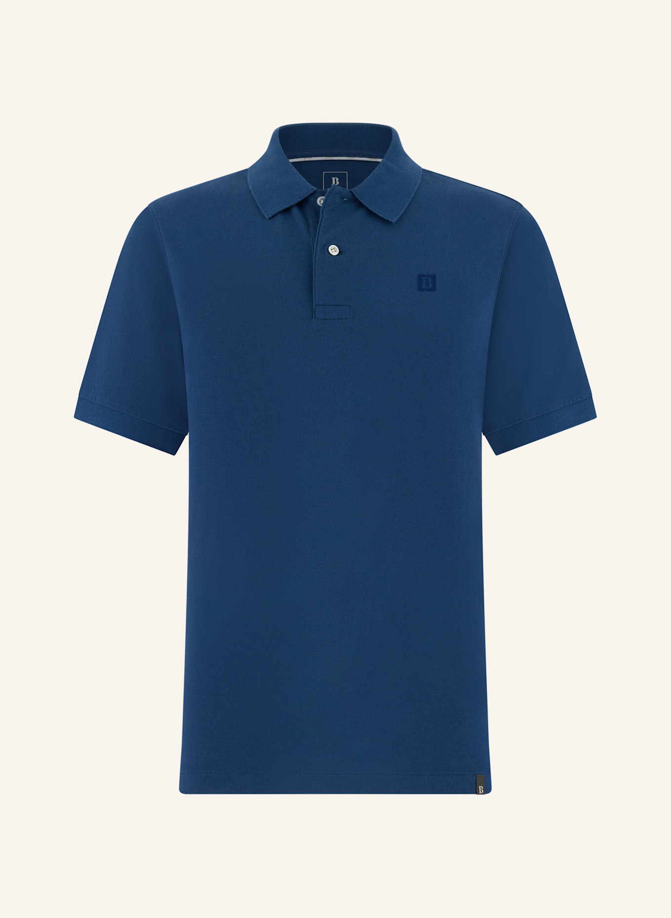 BOGGI MILANO Polo shirt: BLUE