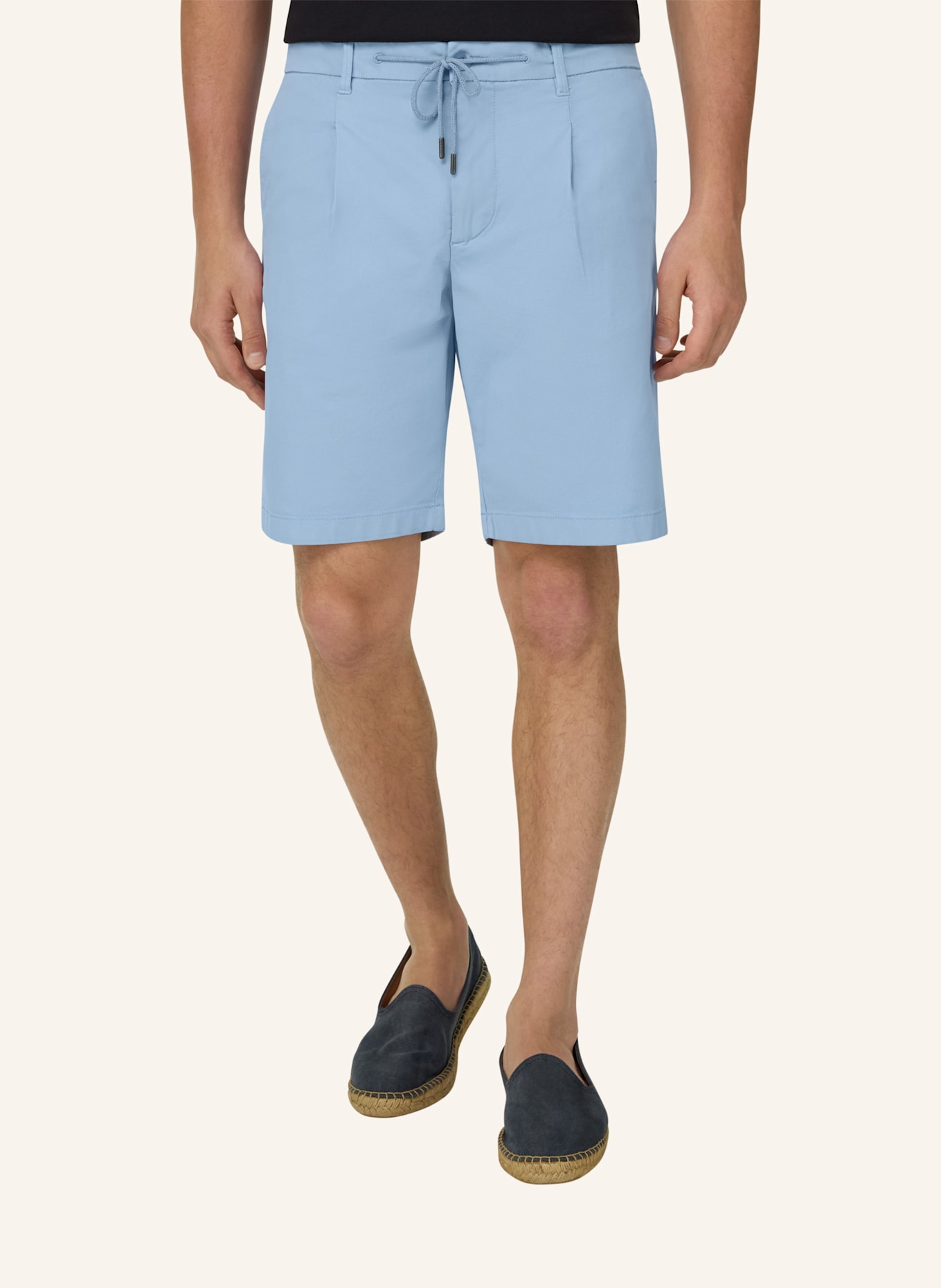 BOGGI MILANO Bermudahose: HELLBLAU