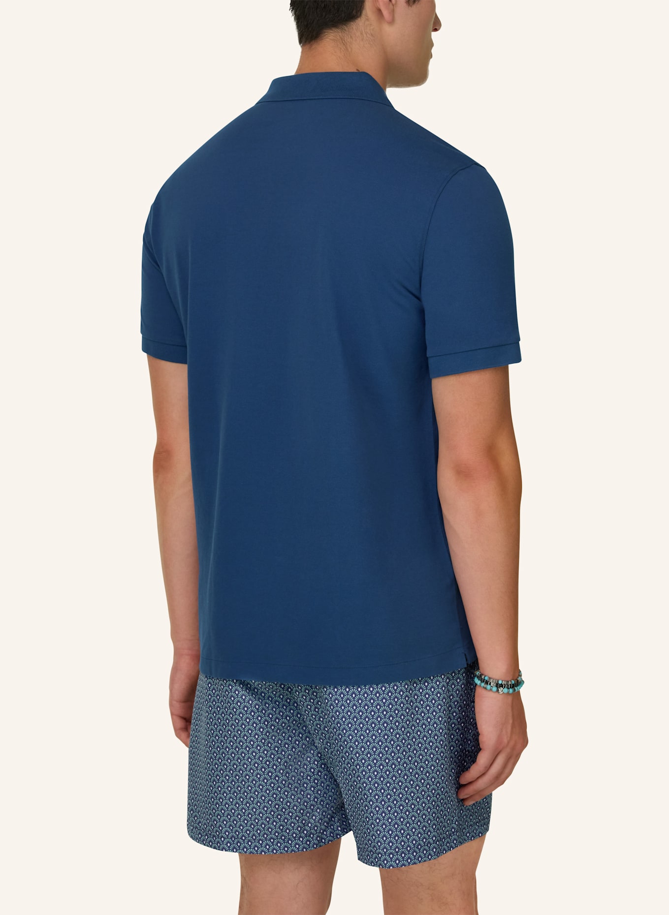 BOGGI MILANO Polo shirt: BLUE