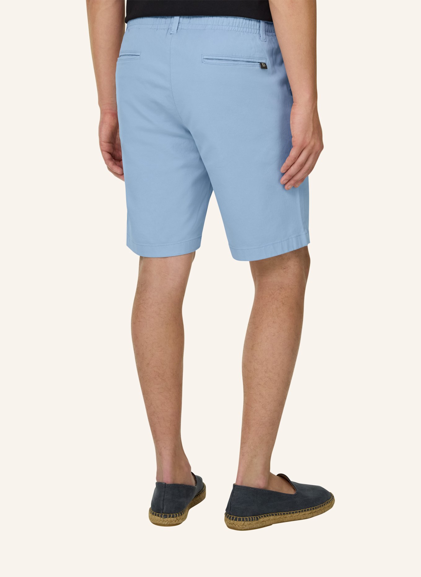 BOGGI MILANO Bermudahose: HELLBLAU