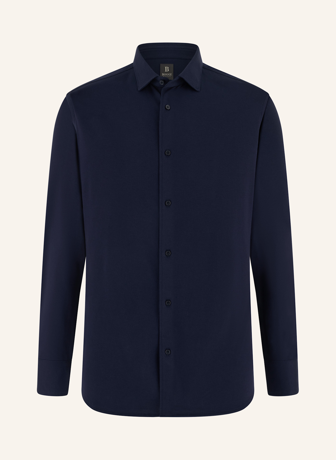 BOGGI MILANO poloshirt: BLAUW