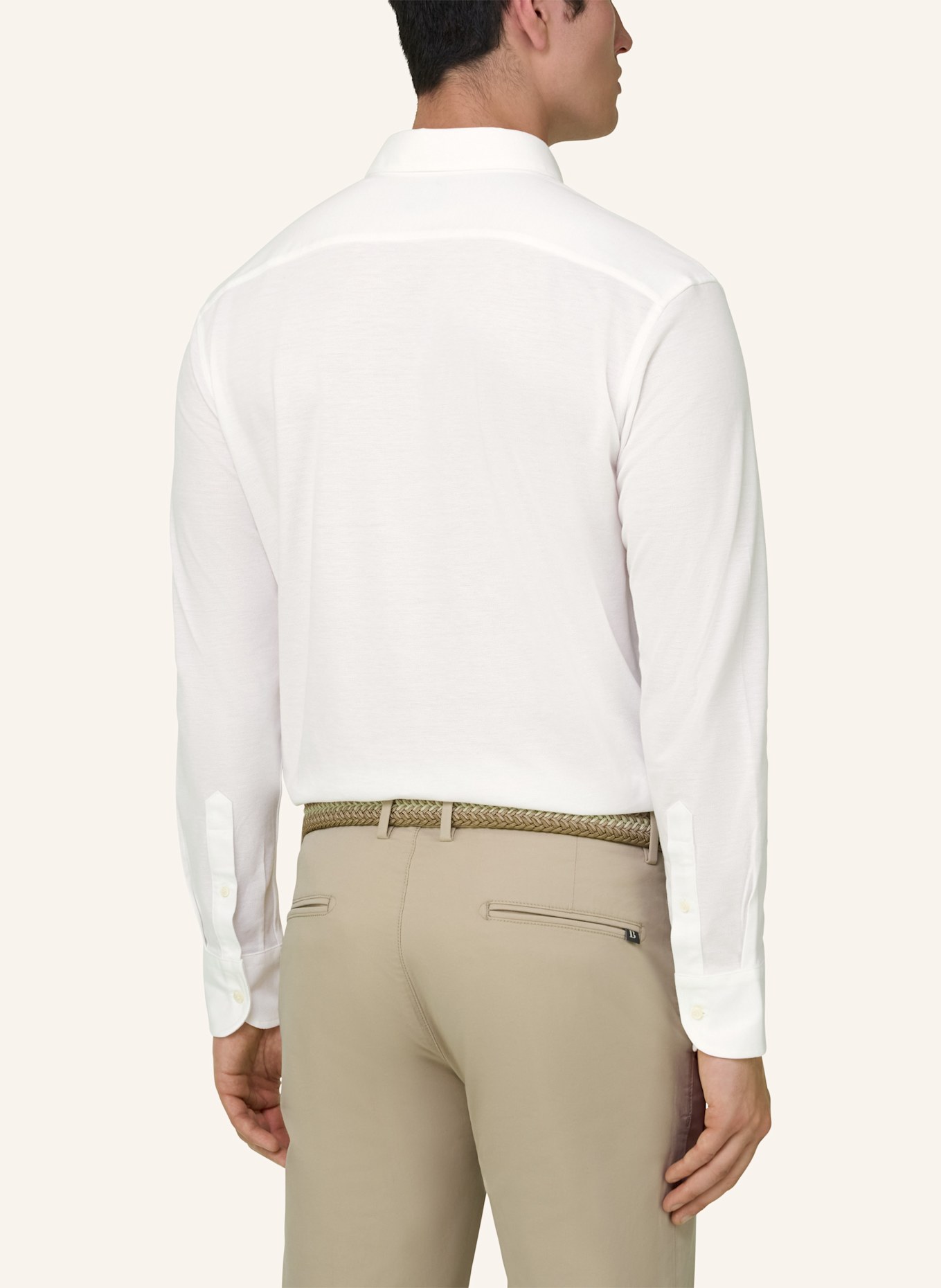 BOGGI MILANO poloshirt: WIT