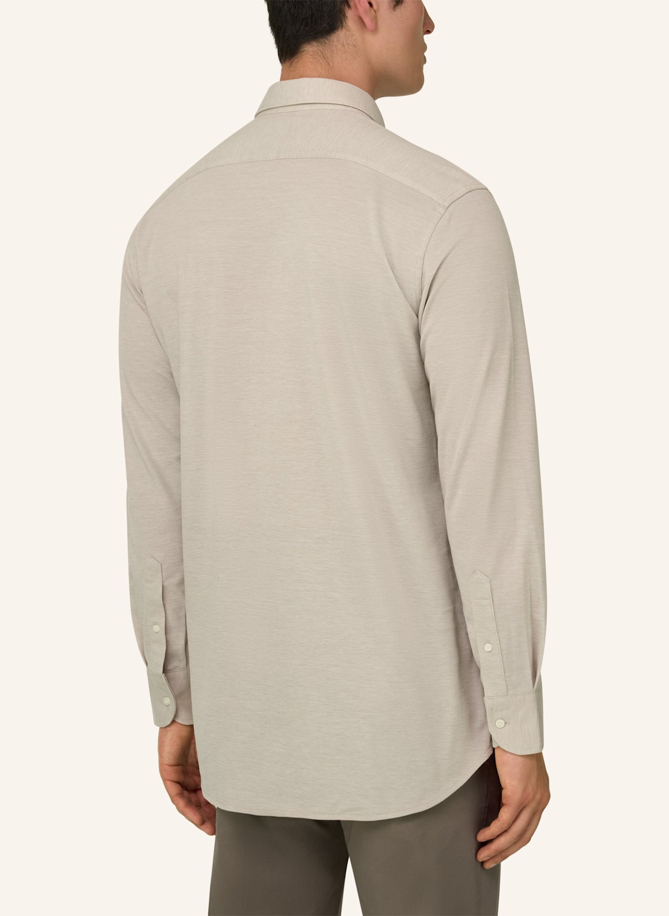 BOGGI MILANO Poloshirt: BRAUN