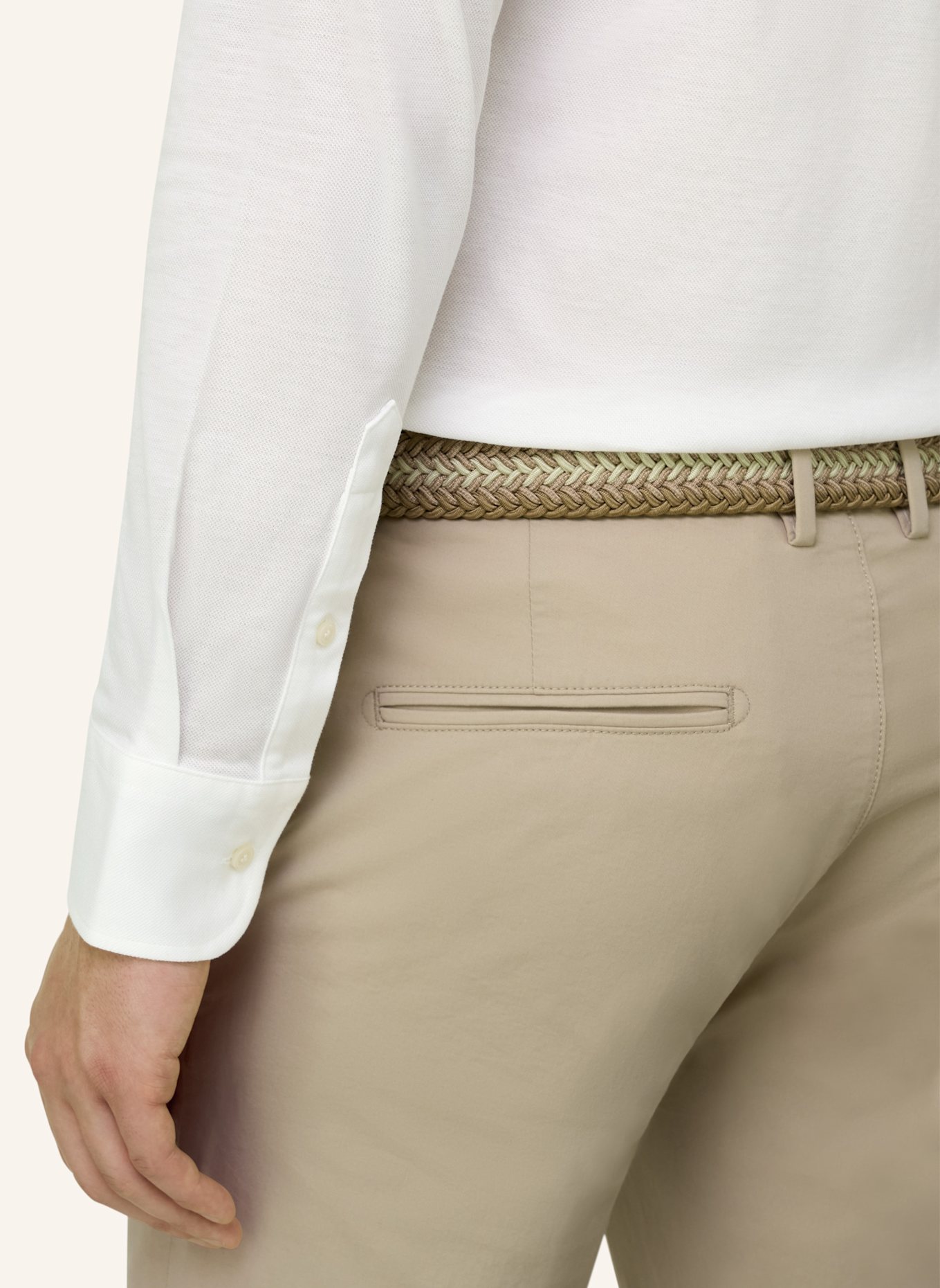 BOGGI MILANO poloshirt: WIT