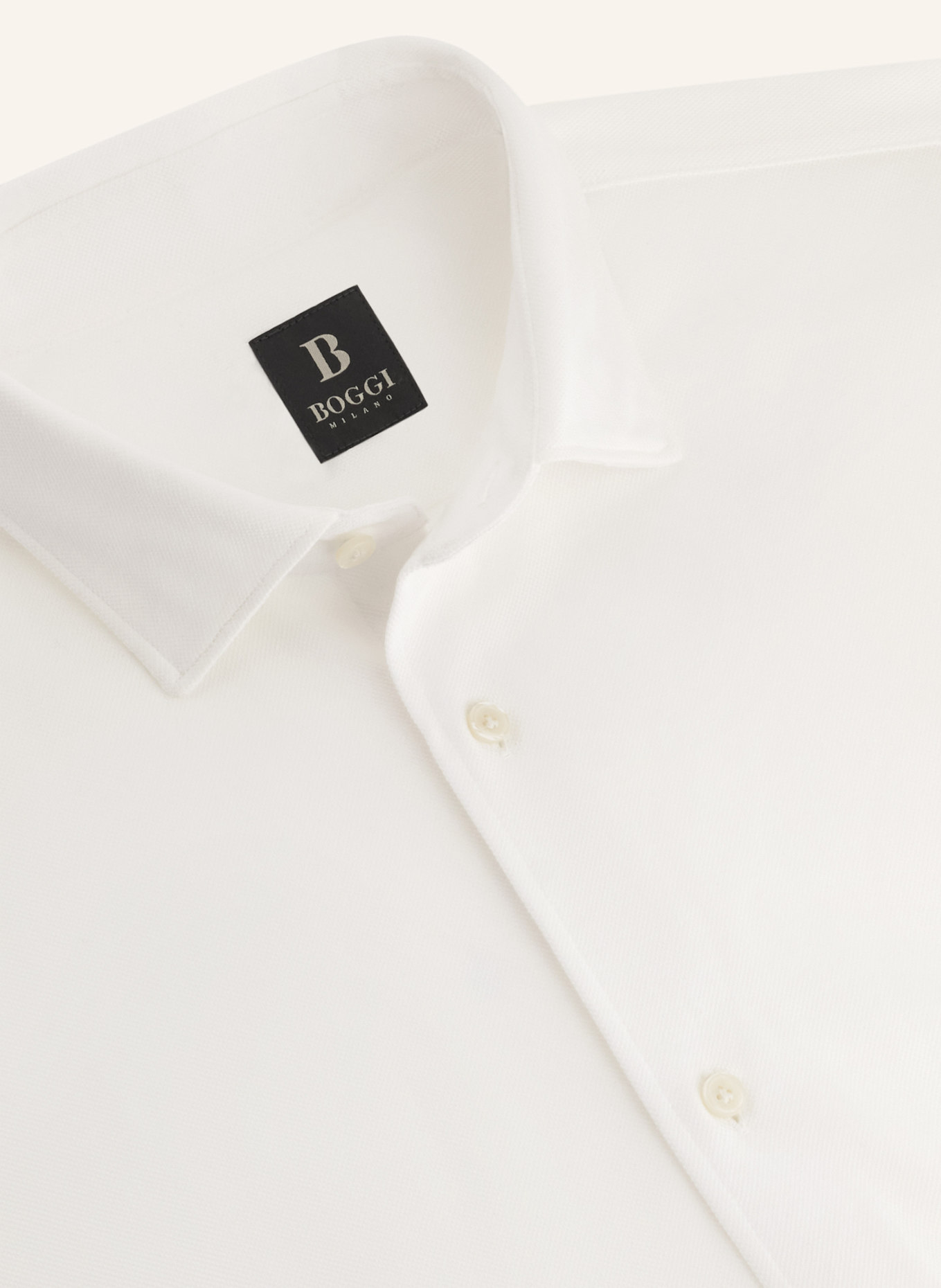 BOGGI MILANO poloshirt: WIT