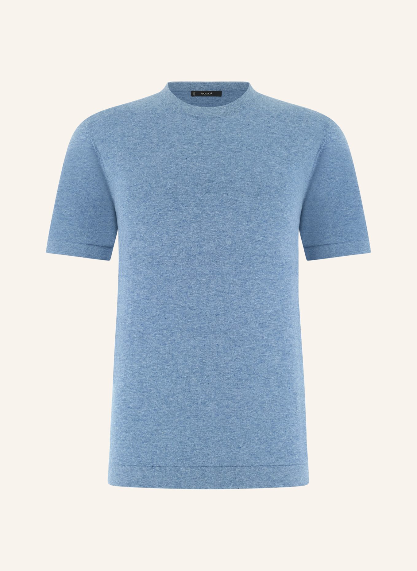 BOGGI MILANO Pullover: HELLBLAU