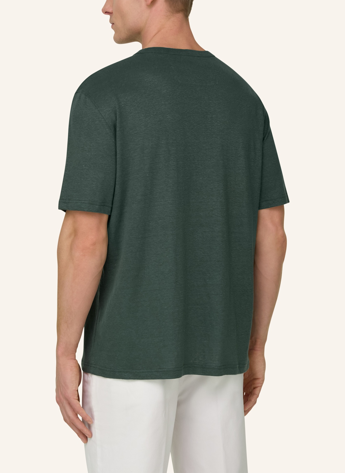 BOGGI MILANO T-Shirt: DUNKELGRÜN