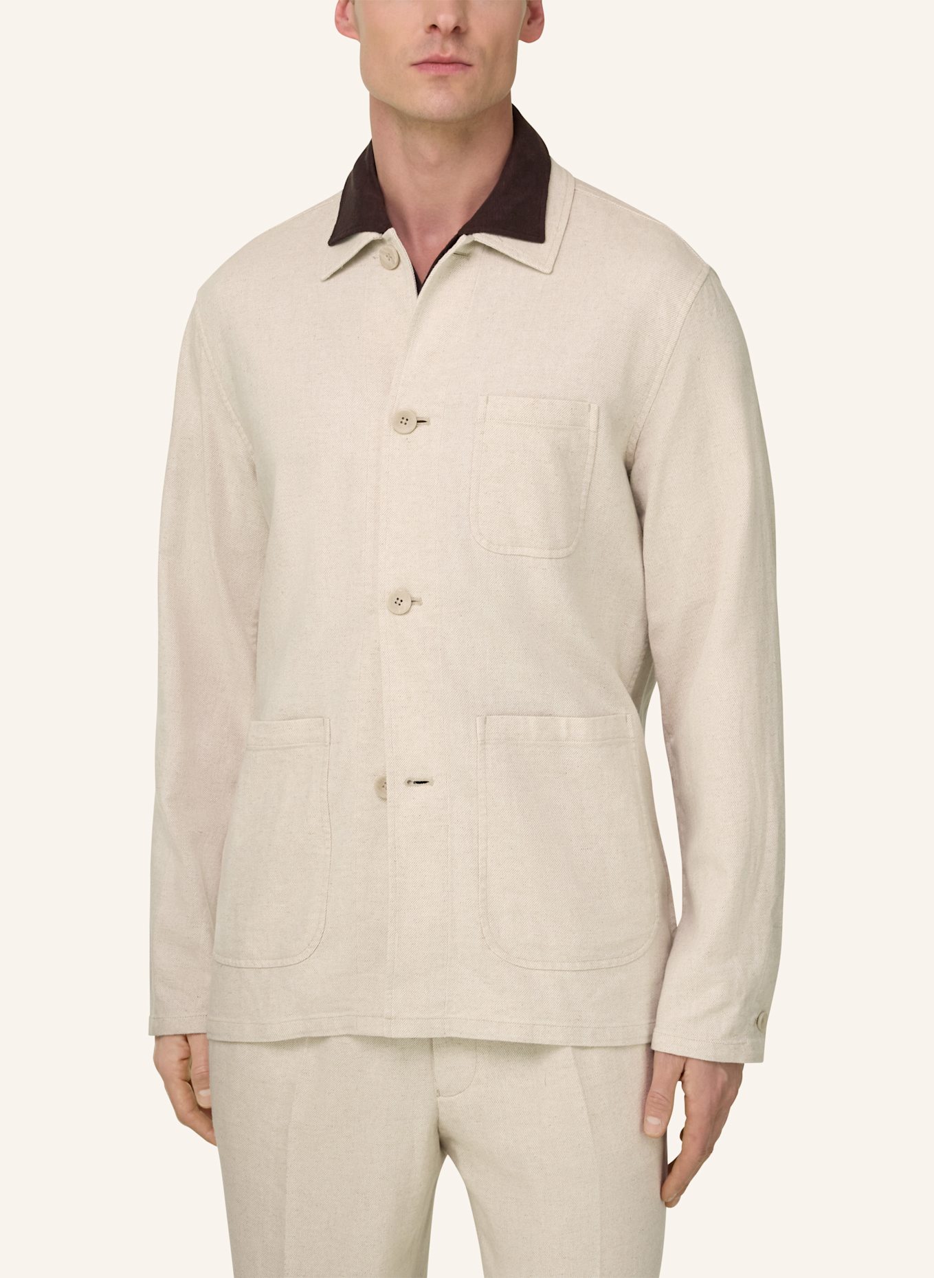 BOGGI MILANO Outer jacket: BROWN