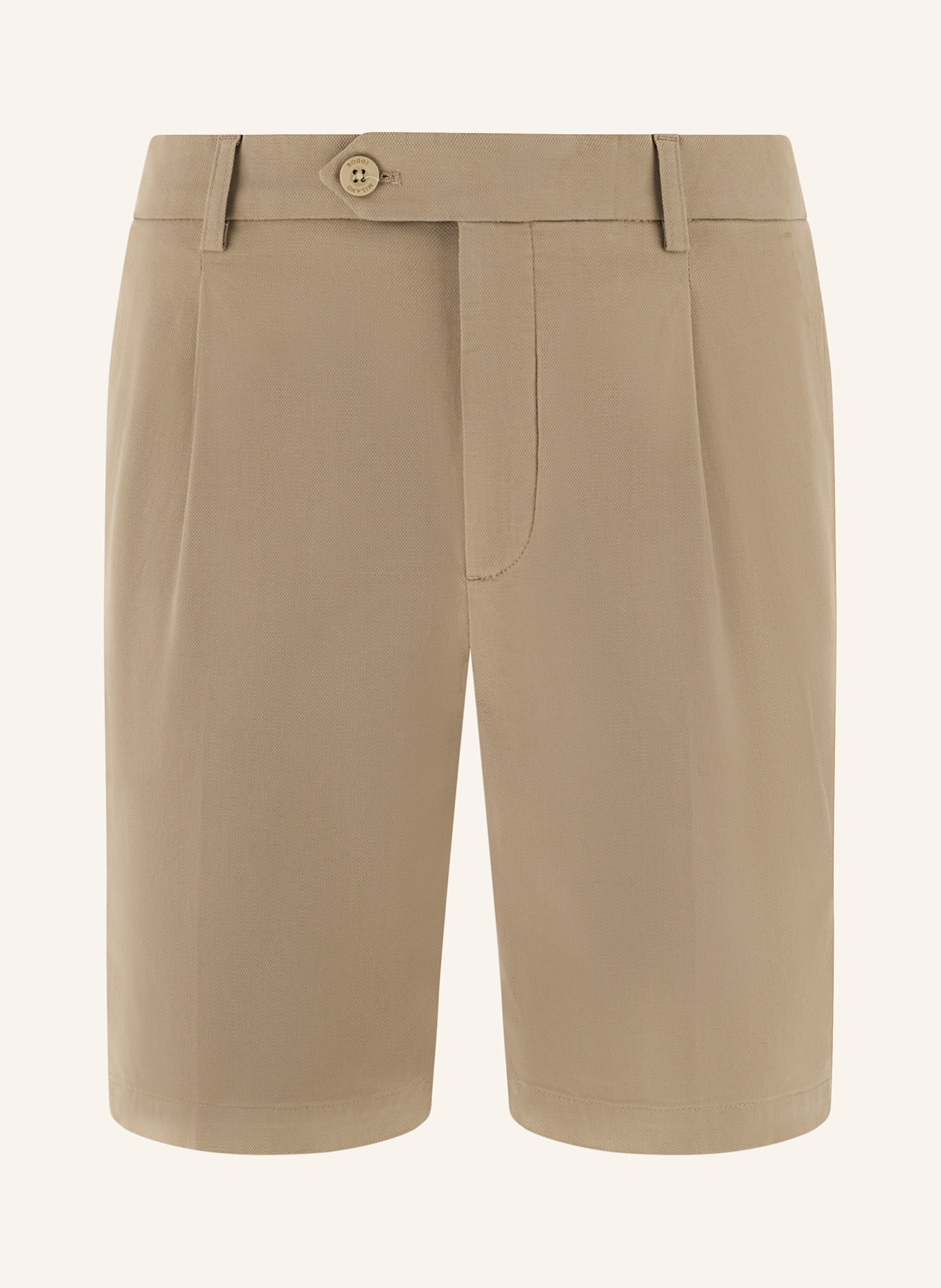 BOGGI MILANO Bermudahose: DONKERGRIJS