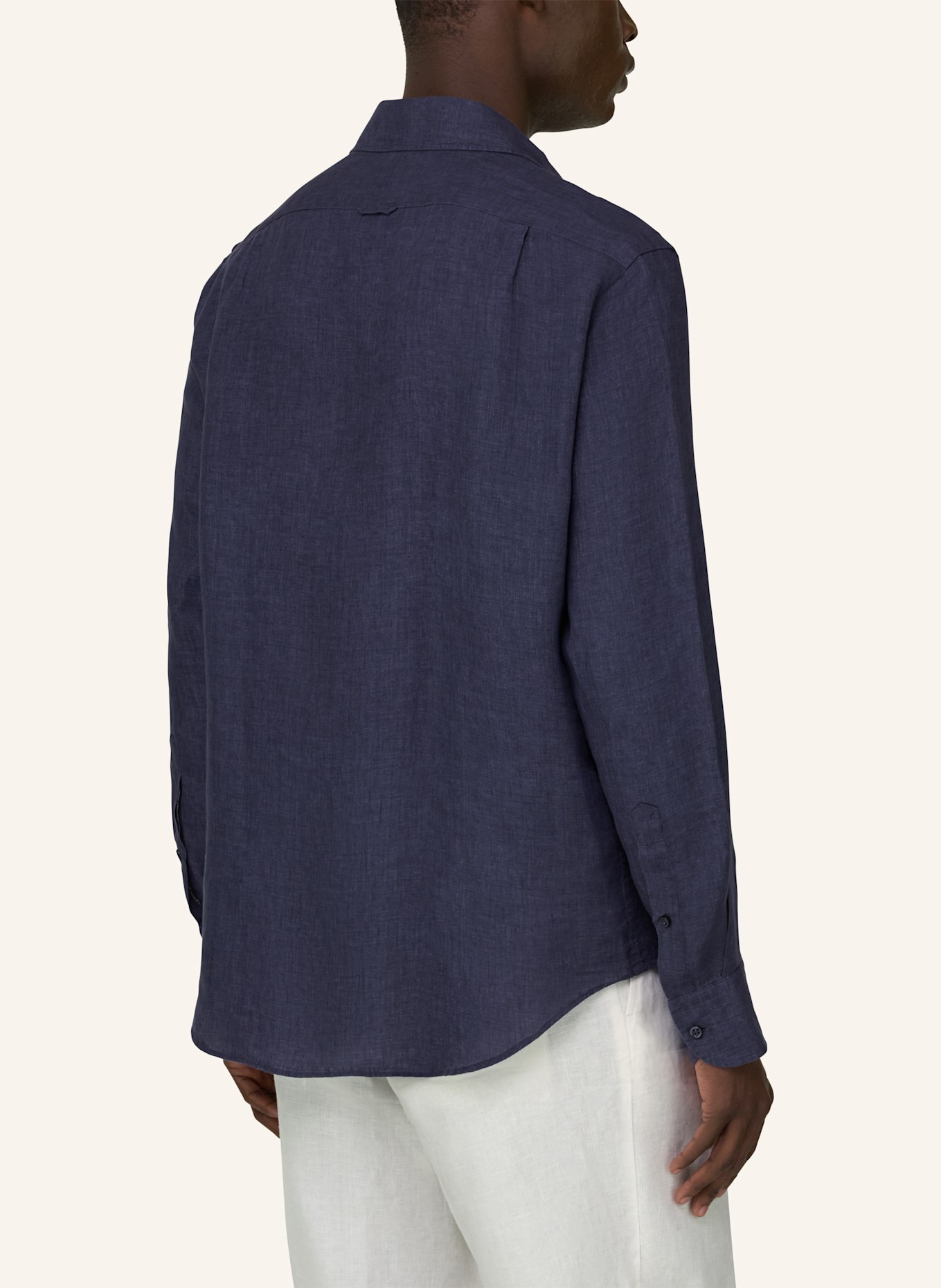 BOGGI MILANO Overshirt: BLAUW