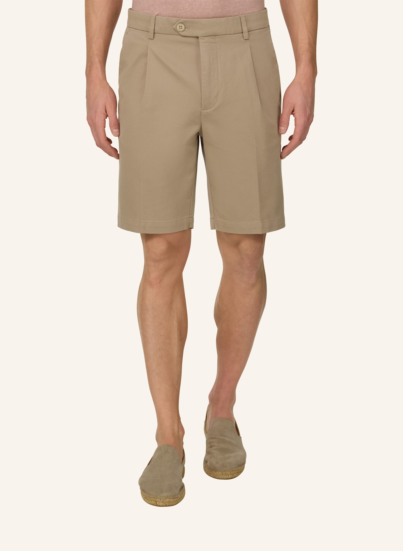 BOGGI MILANO Bermudahose: DONKERGRIJS