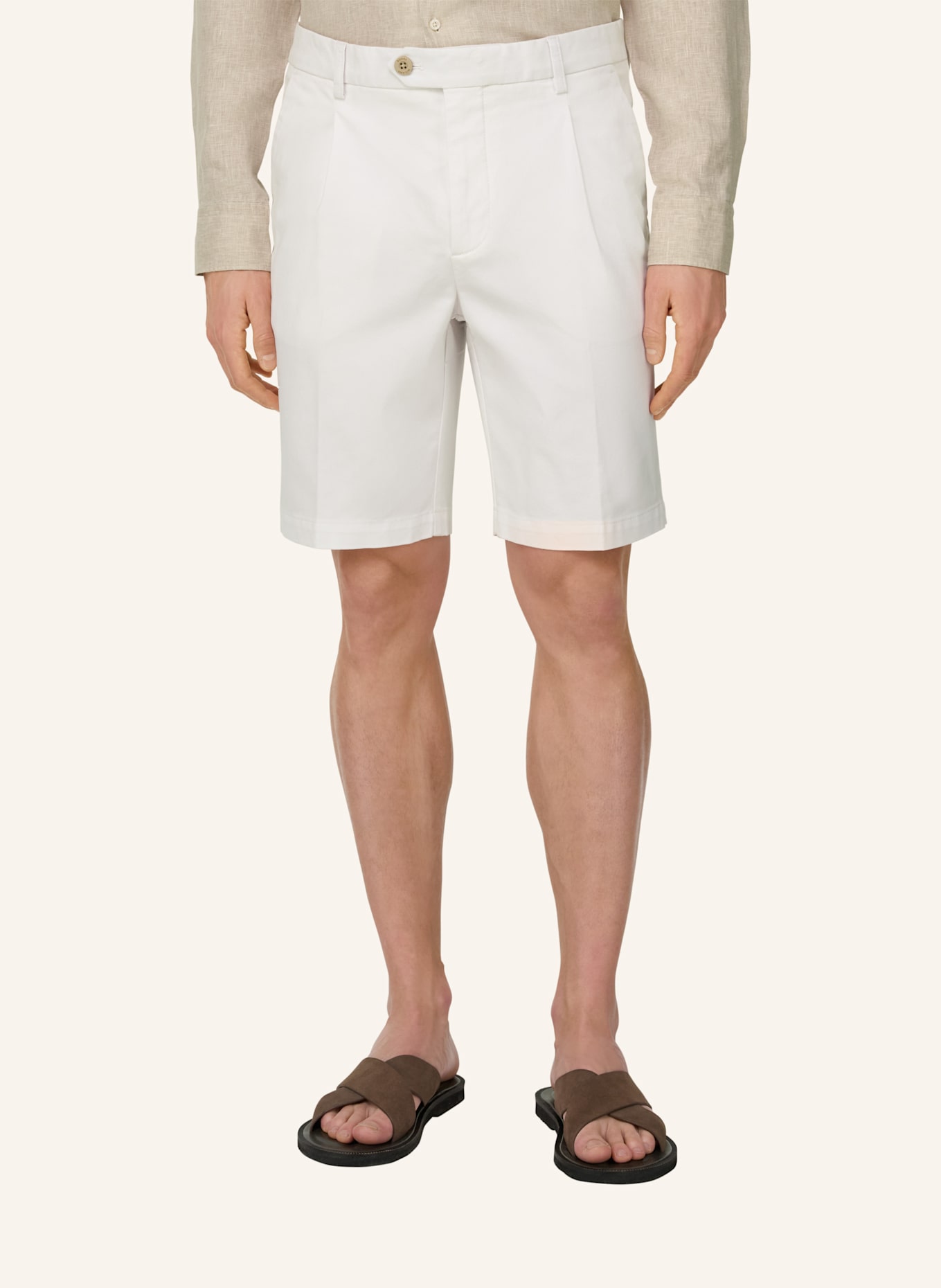BOGGI MILANO Bermudahose: WIT