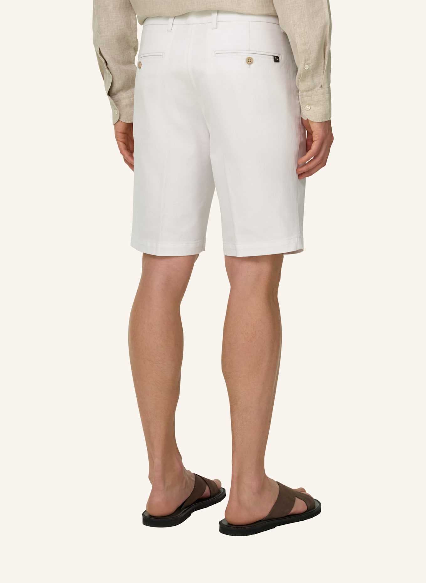 BOGGI MILANO Bermudahose: WIT