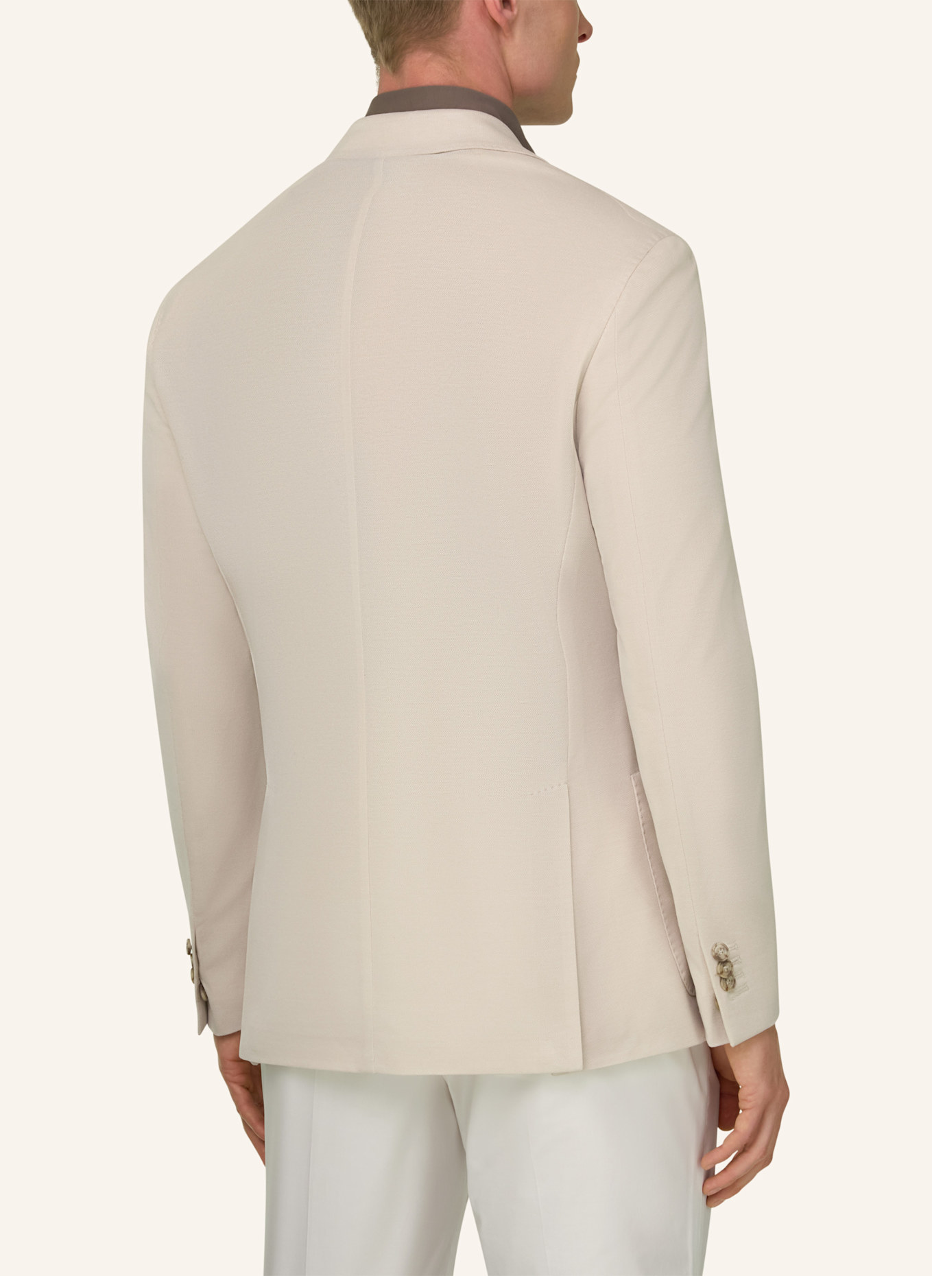 BOGGI MILANO Sweat-Sakko: BRAUN