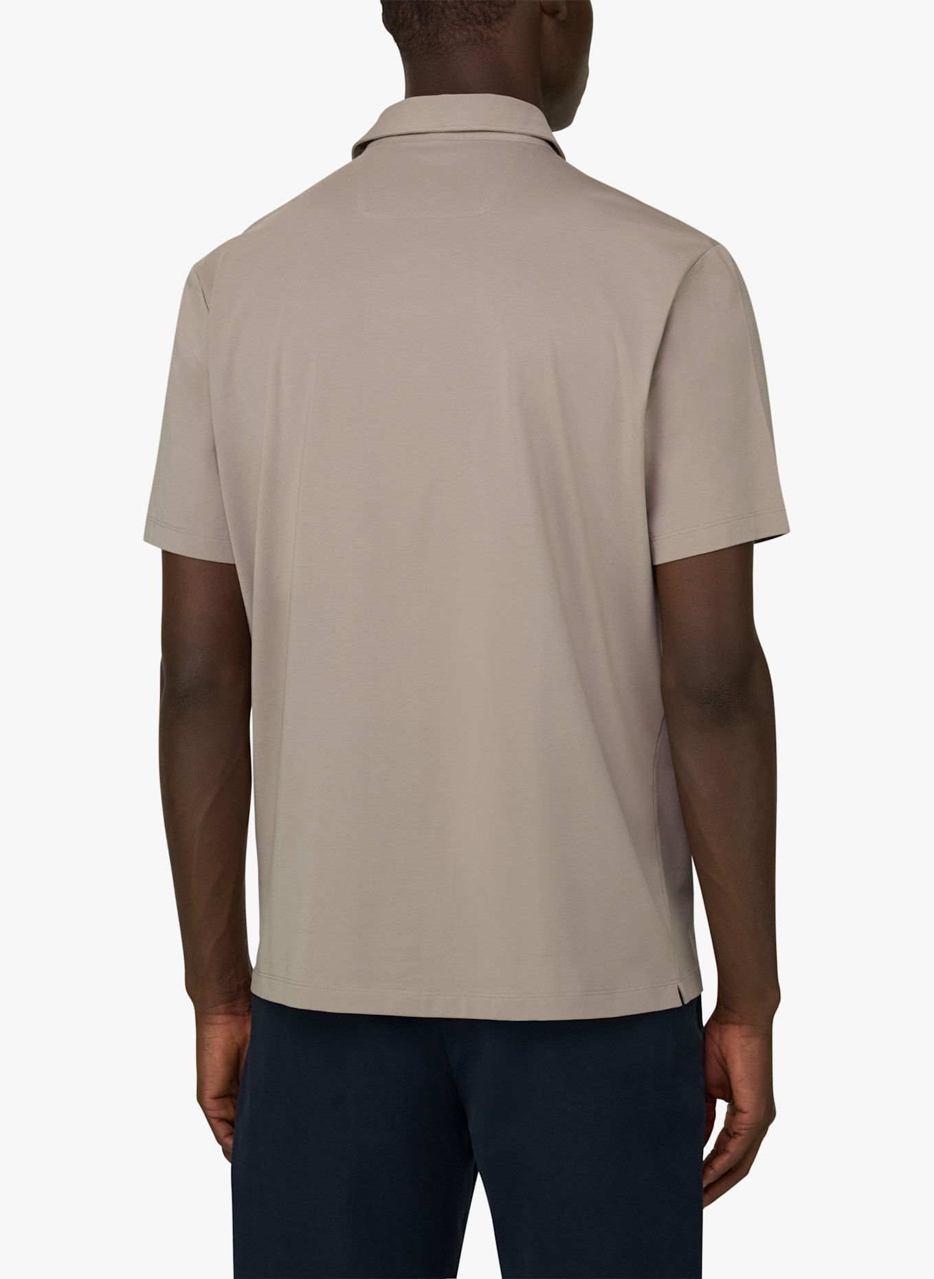 BOGGI MILANO Poloshirt: GRIJS