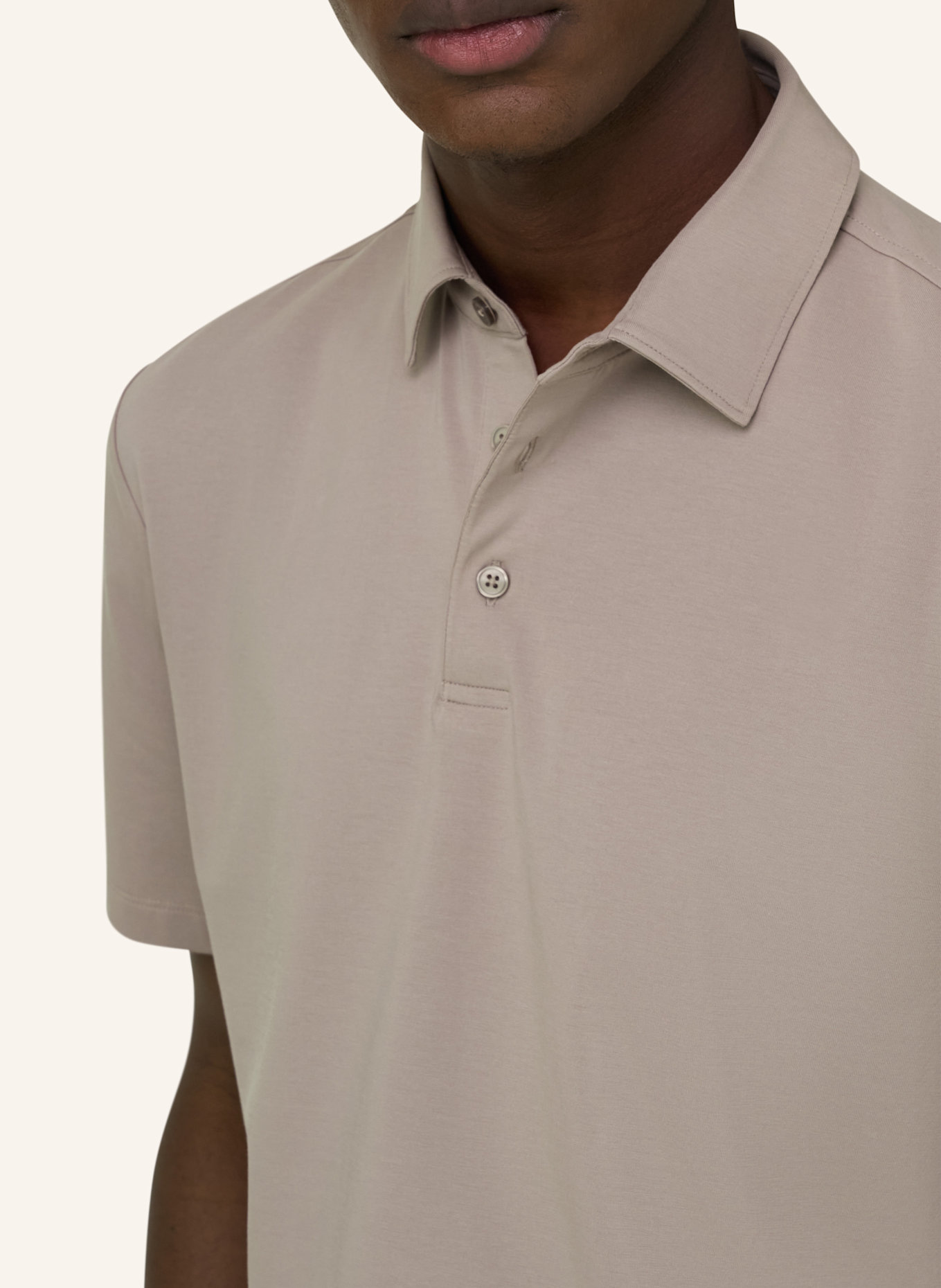 BOGGI MILANO Poloshirt: GRIJS