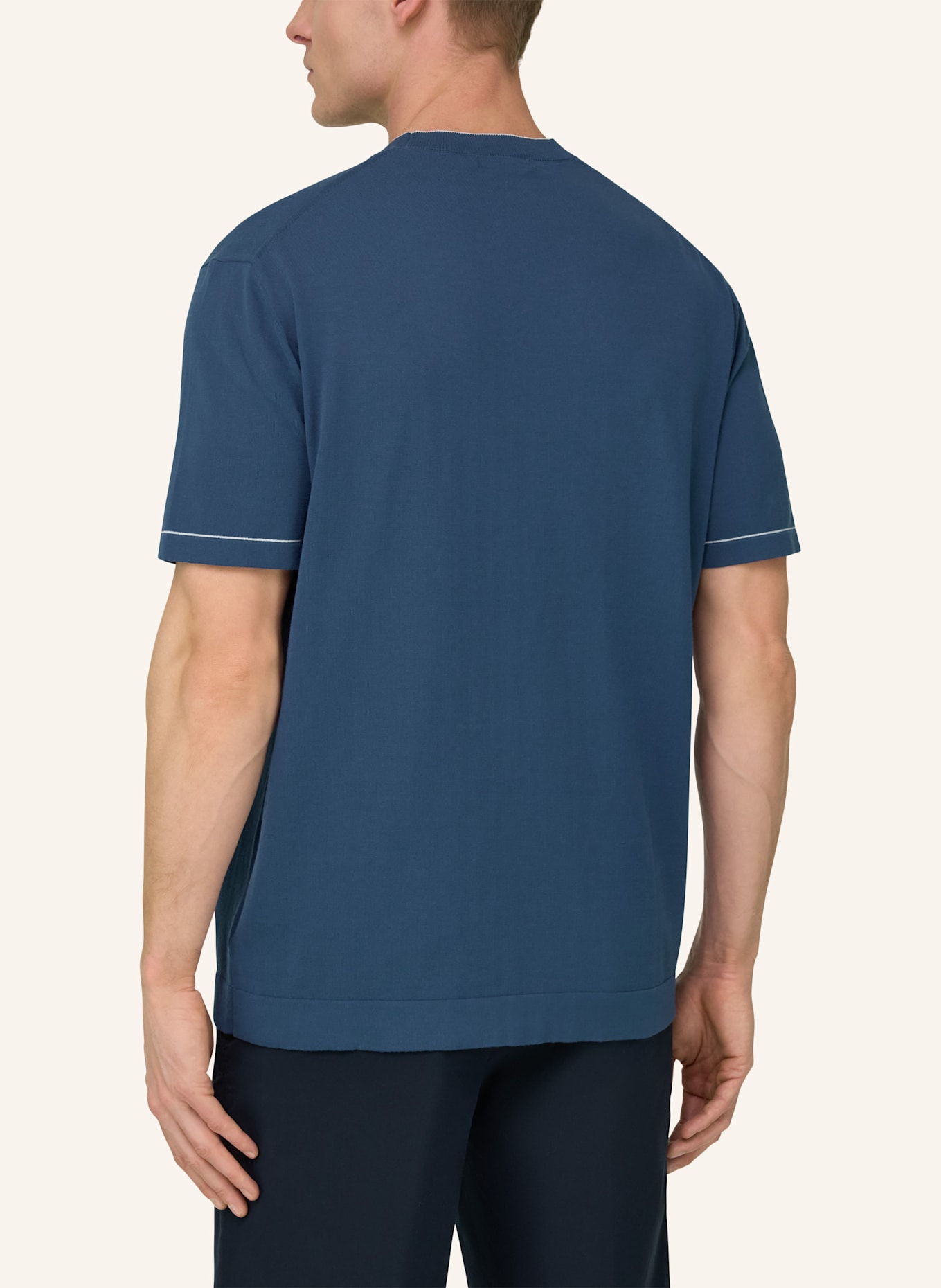 BOGGI MILANO Pullover: BLAUW