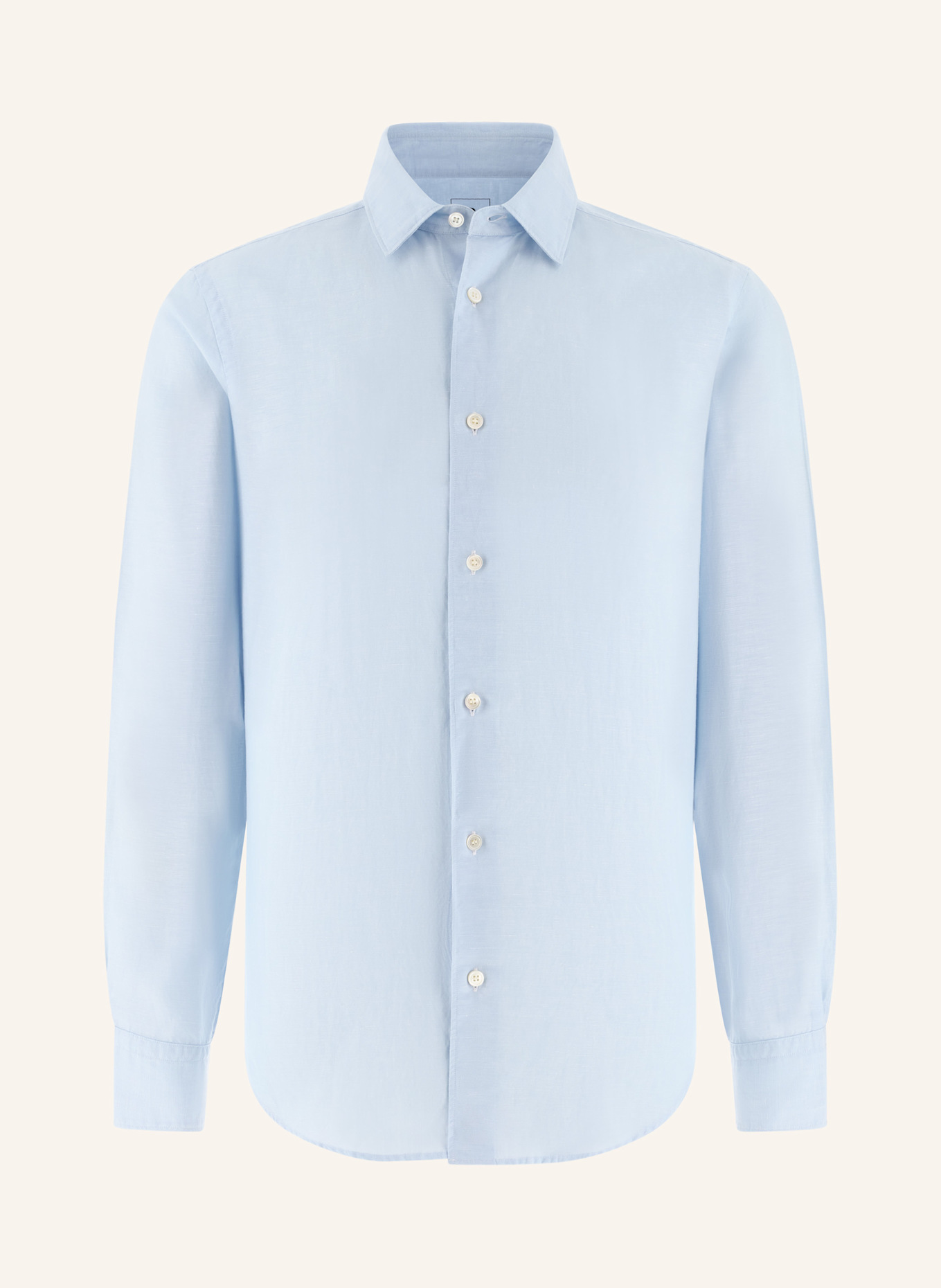 BOGGI MILANO Overshirt: HELLBLAU