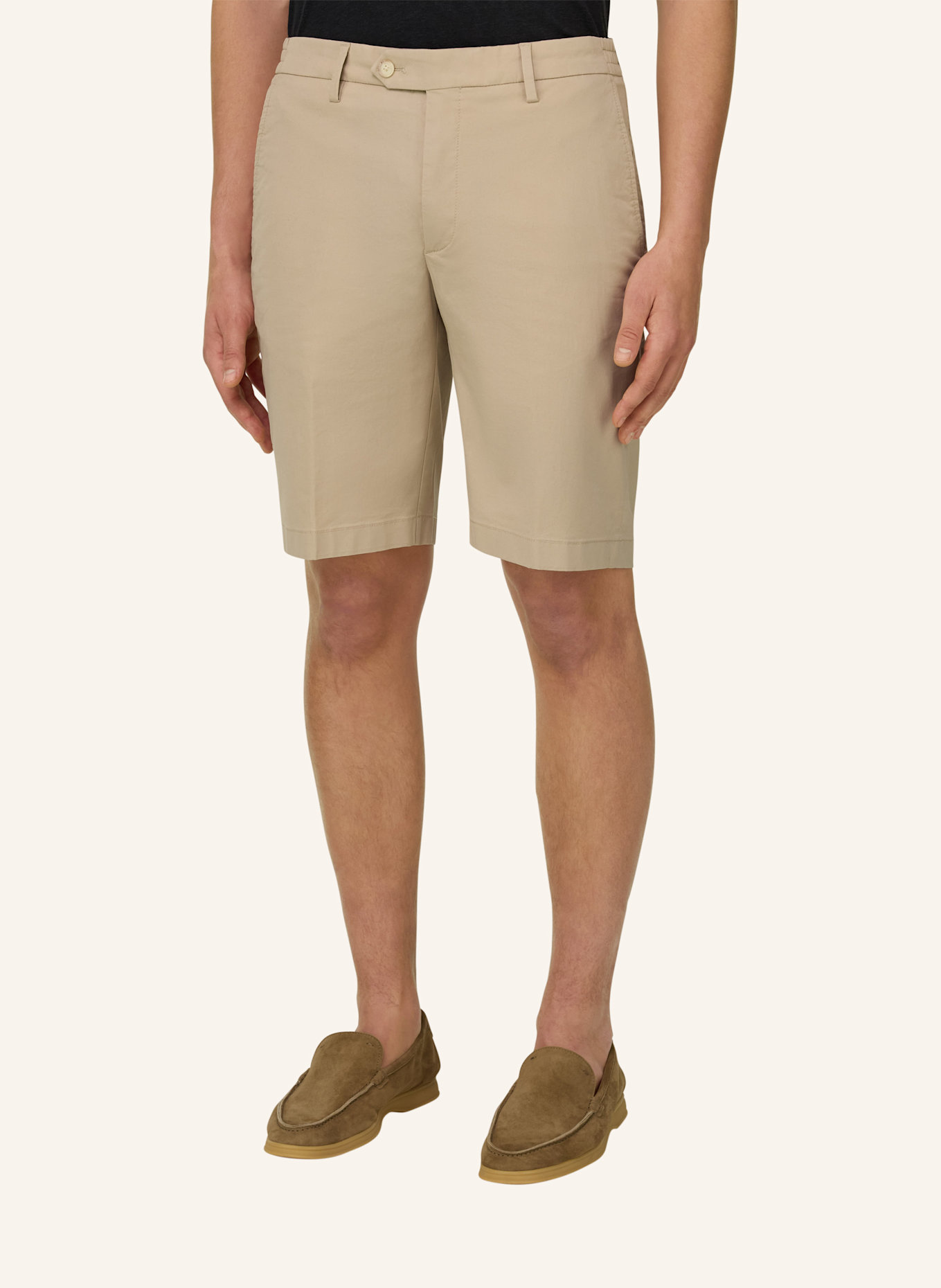 BOGGI MILANO Bermudahose: BRAUN