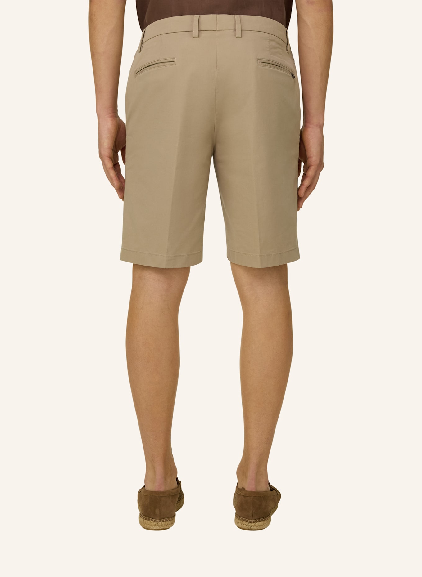 BOGGI MILANO Bermudahose: DUNKELGRAU