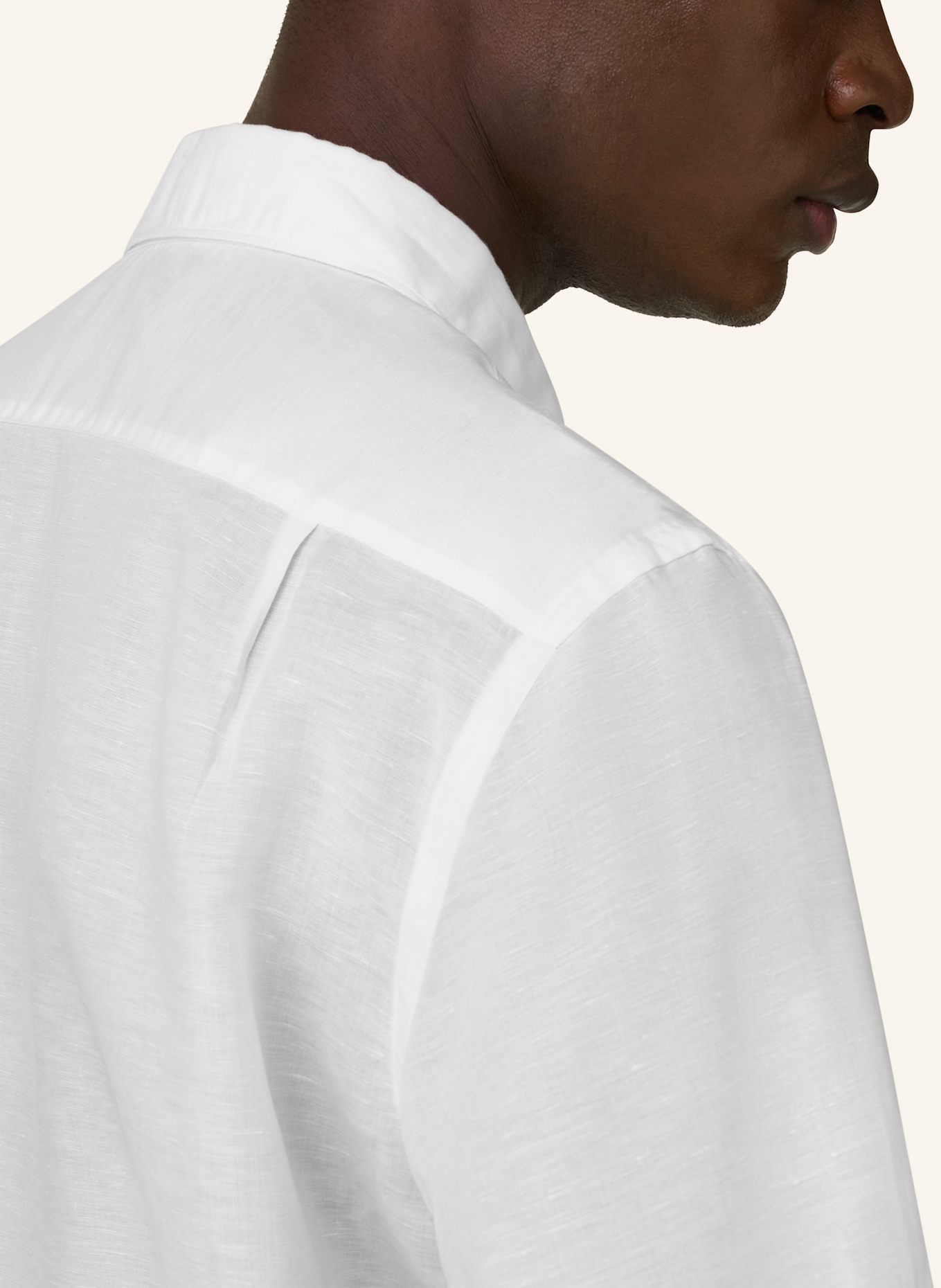 BOGGI MILANO Overshirt: WEISS