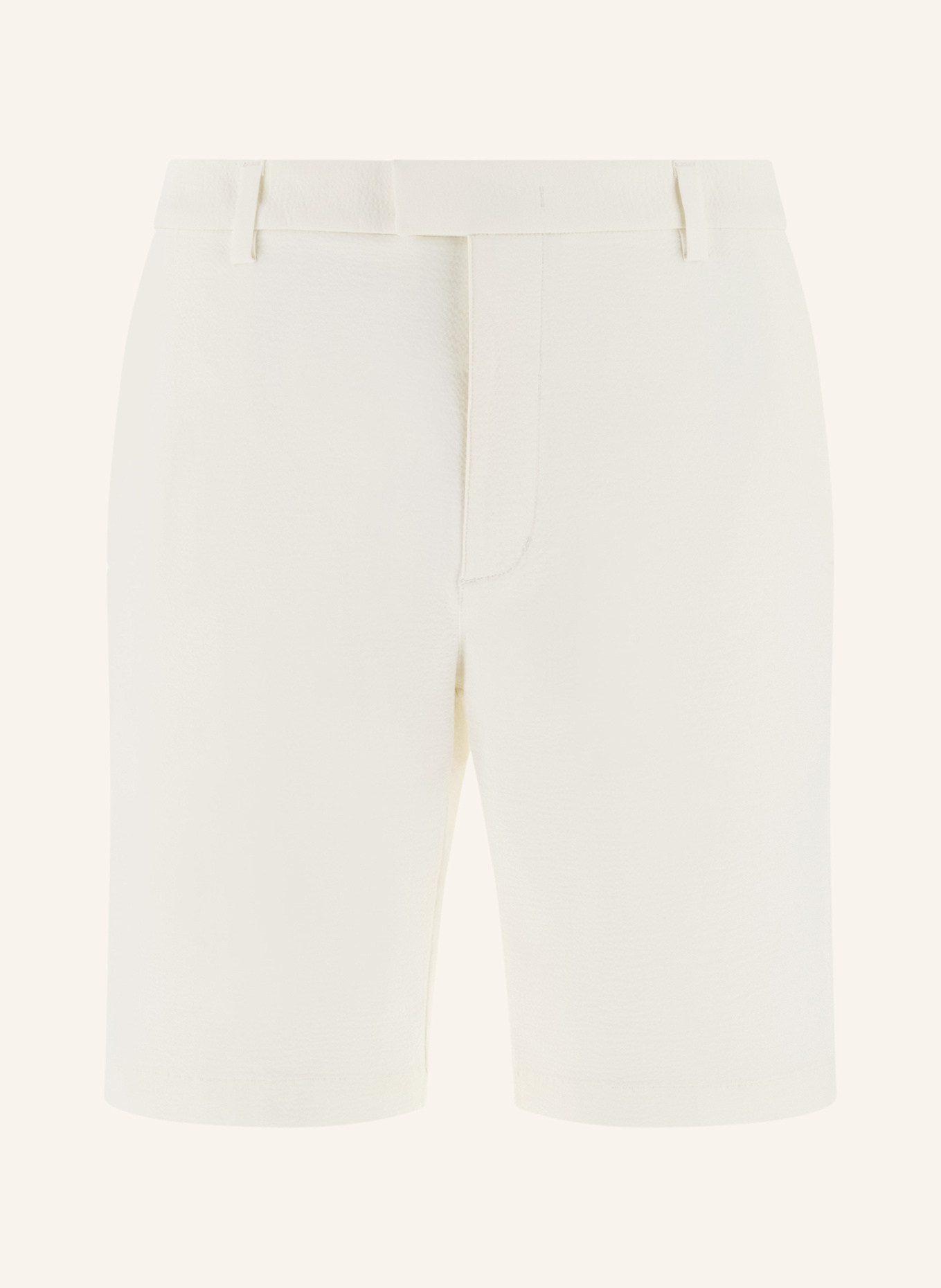 BOGGI MILANO Bermudahose: WEISS