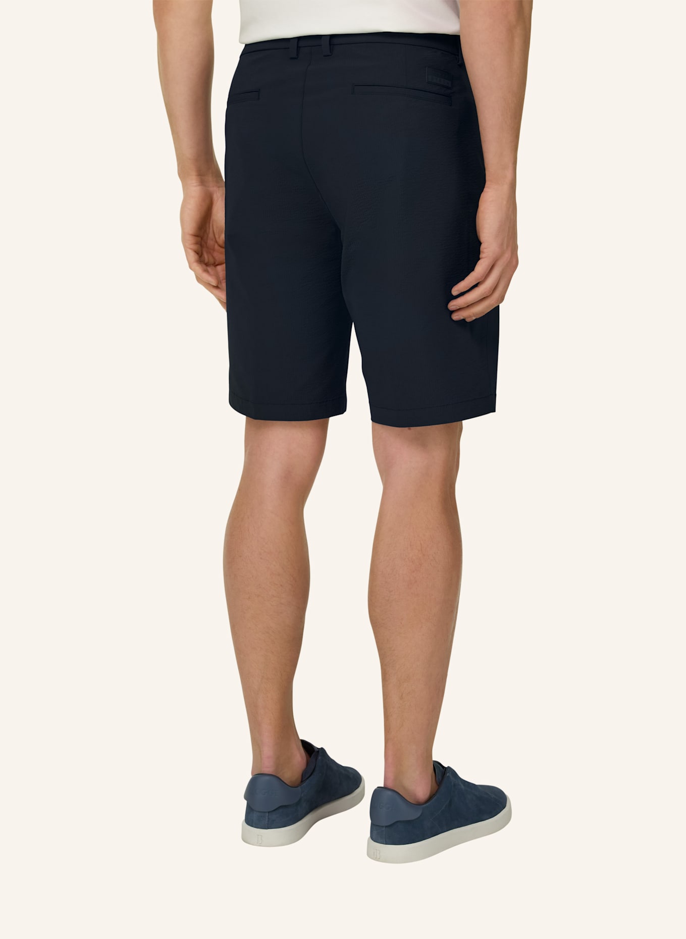 BOGGI MILANO Bermudahose: BLAU