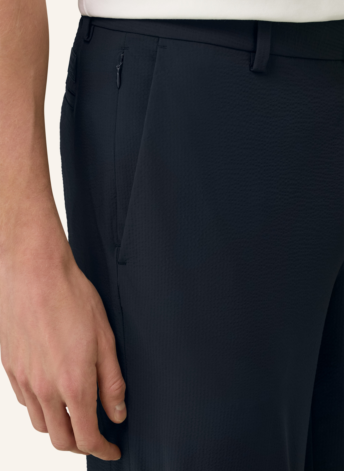 BOGGI MILANO Bermudahose: BLAU