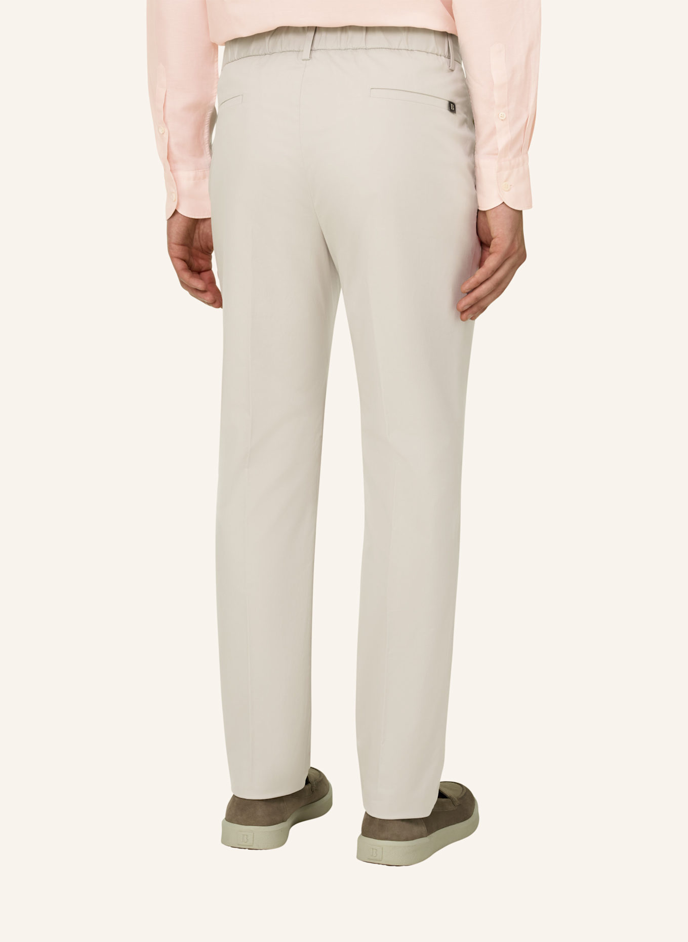 BOGGI MILANO Cordhose: BRAUN