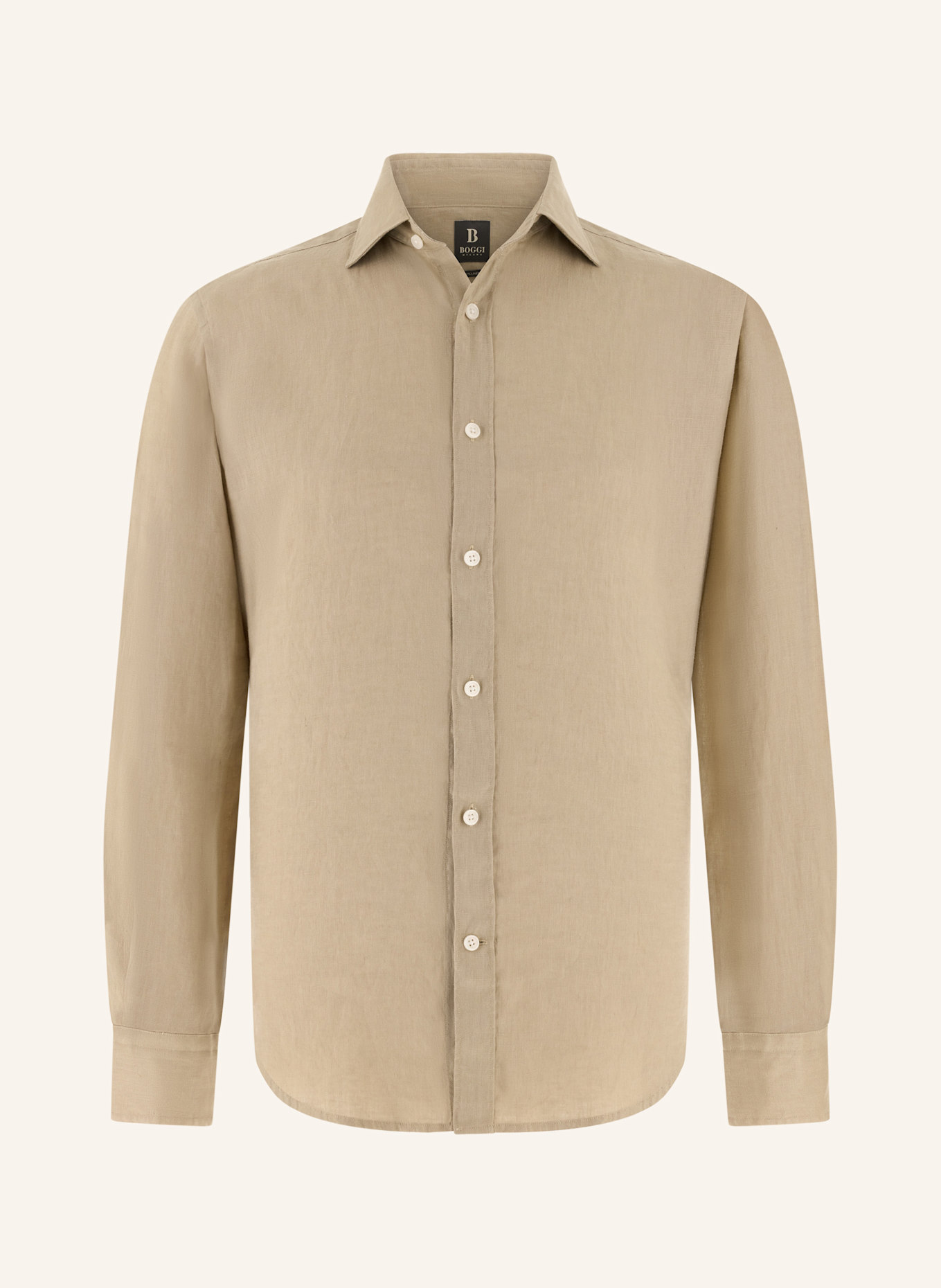 BOGGI MILANO Overshirt: BRAUN