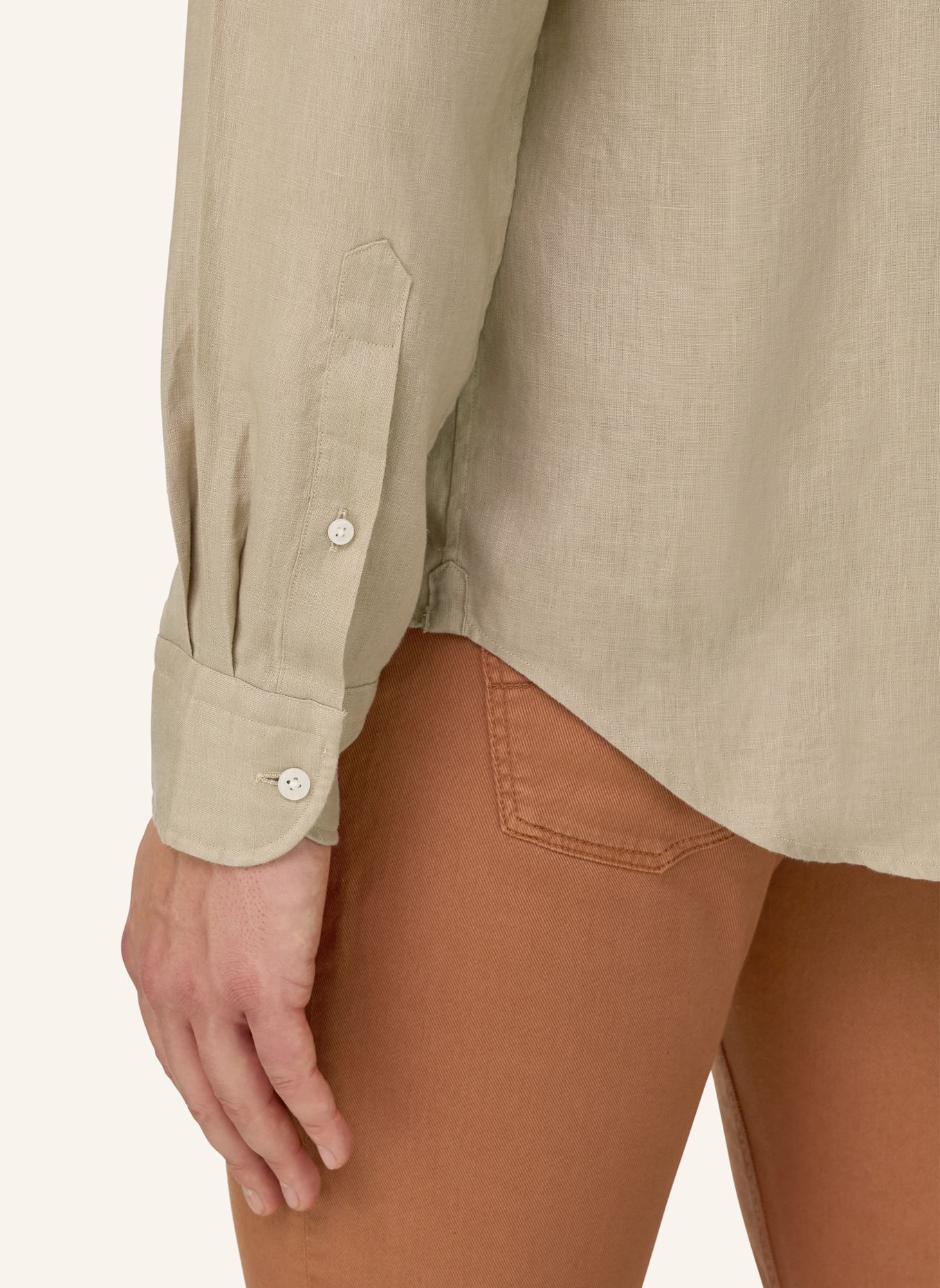 BOGGI MILANO Overshirt: BRAUN