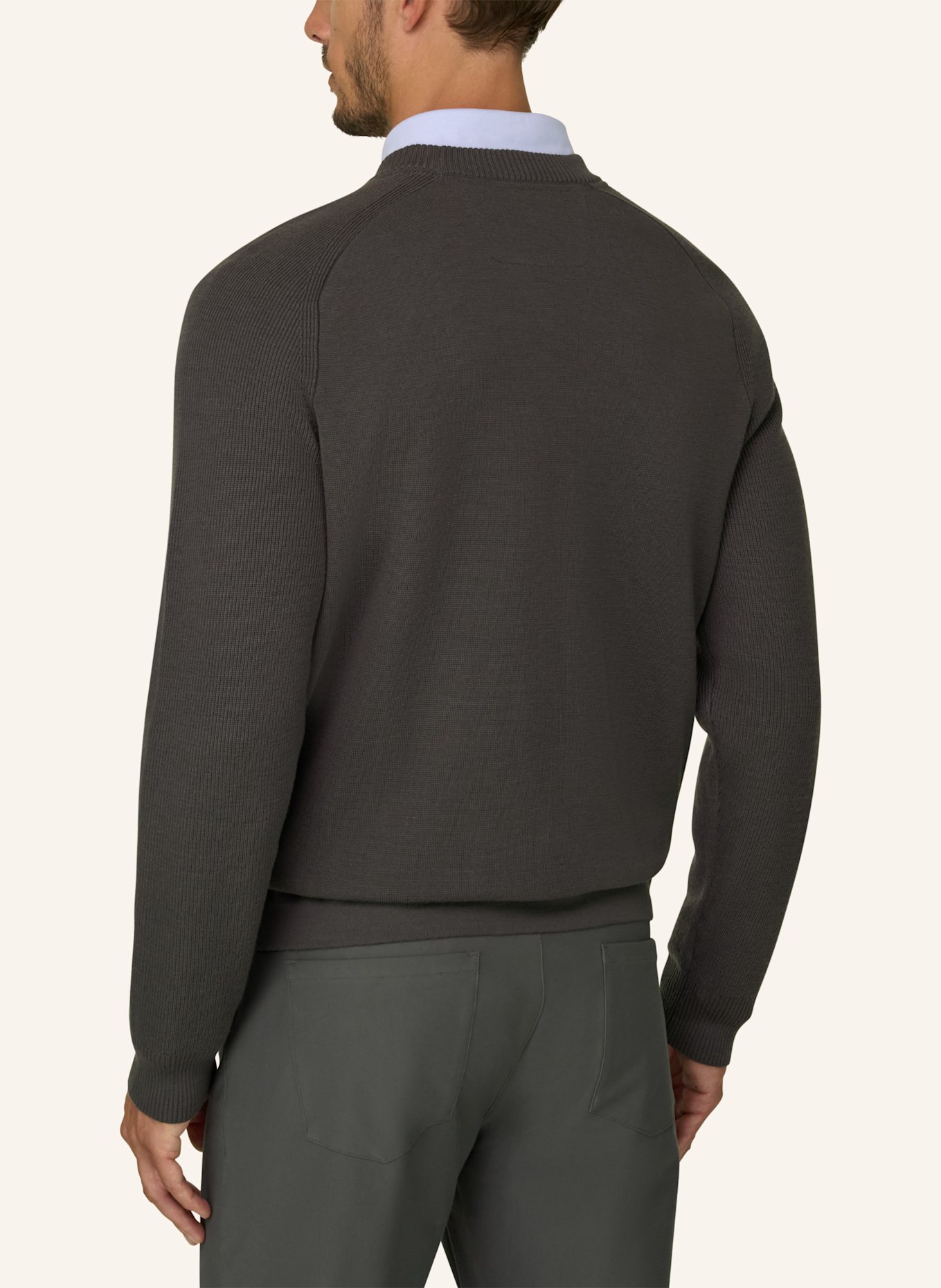 BOGGI MILANO Sweater: GREEN