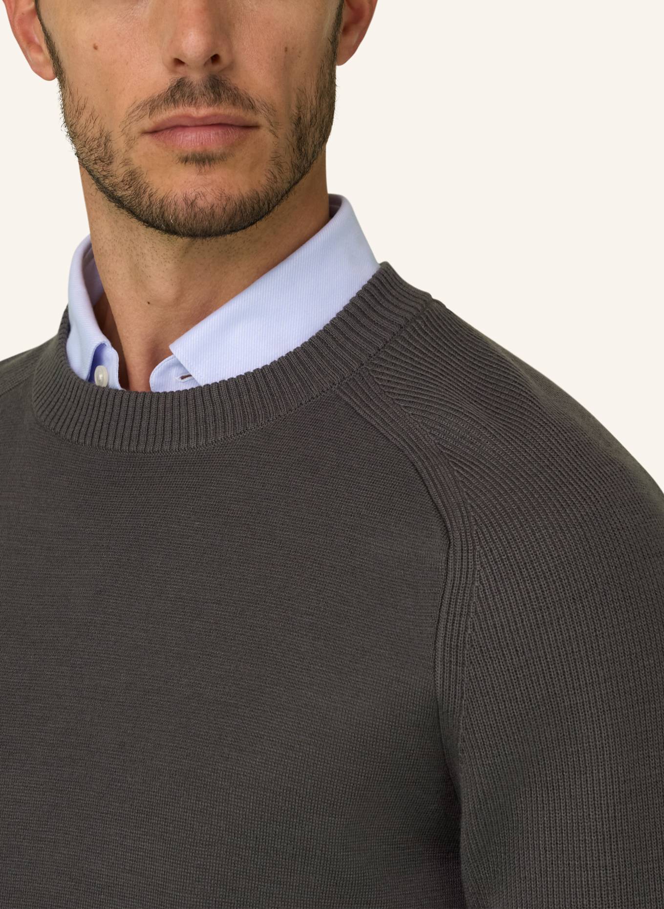 BOGGI MILANO Sweater: GREEN