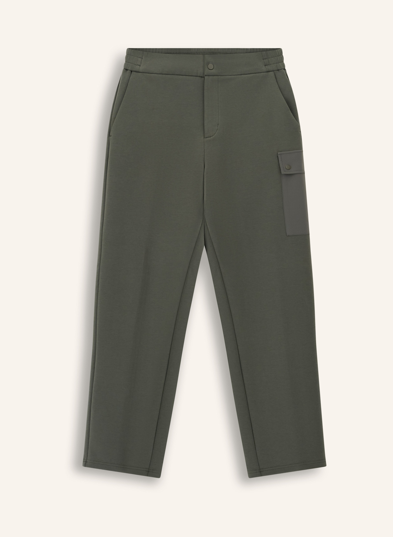 BOGGI MILANO Strickhose: DUNKELGRÜN