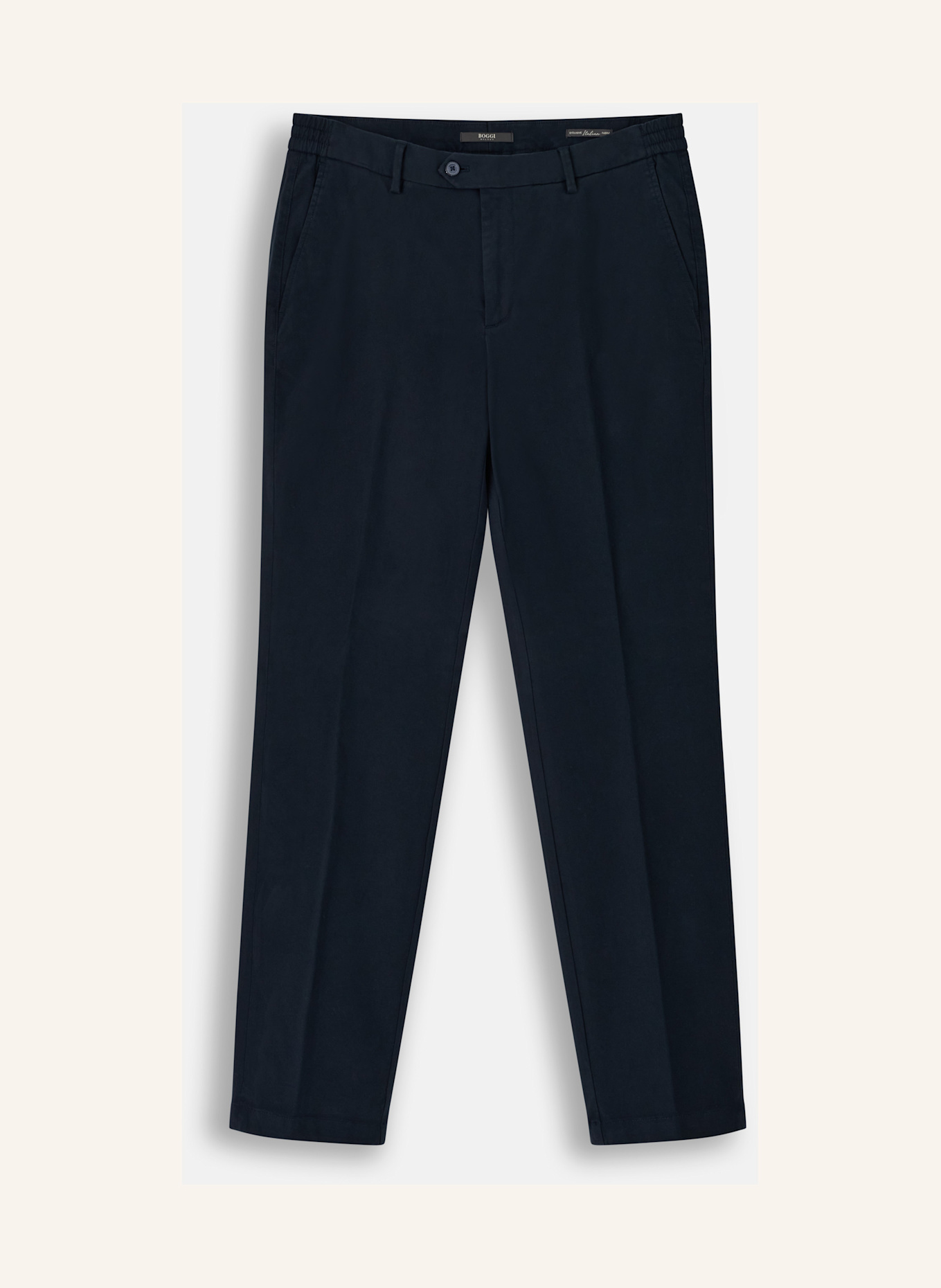 BOGGI MILANO Cordhose: BLAU